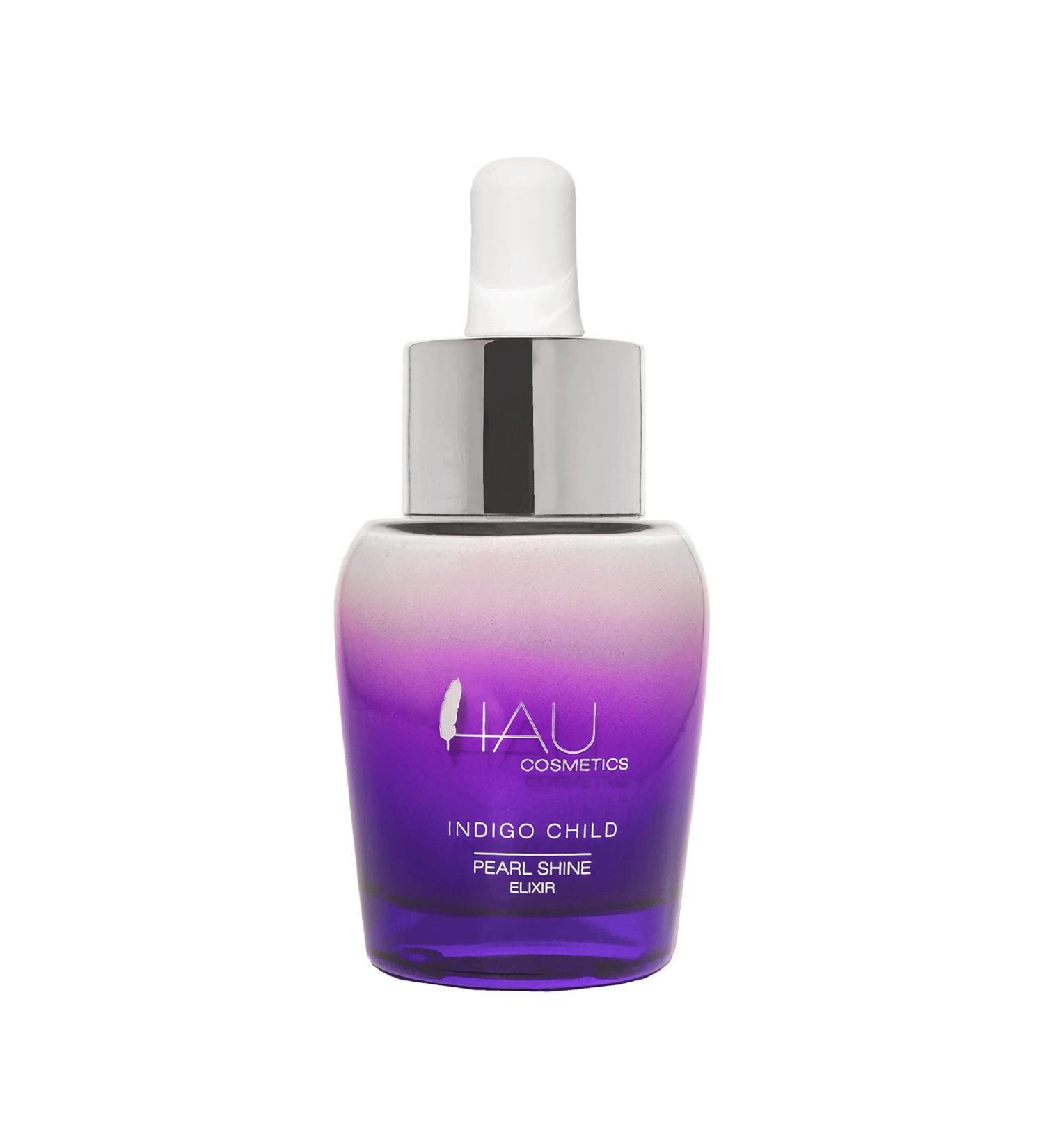 Hau Cosmetics Primer Makeup Base - Pore Refining Serum with Hyaluronic Acid Vegan Pearl Shine Elixir 30ml for Flawless Skin - Buy Online on GoSupps.com