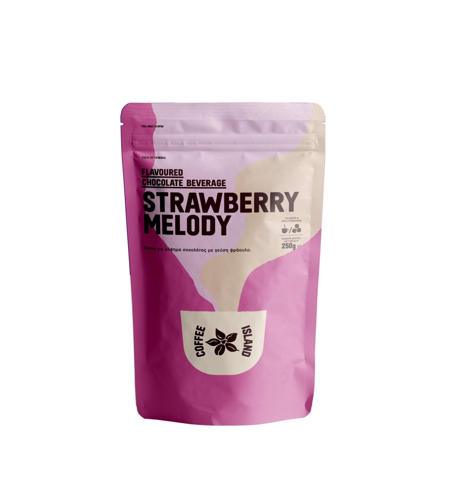 Coffee Island Chocolate Strawberry Melody Beverage Prepacked 250g - Buy Online on GoSupps.com