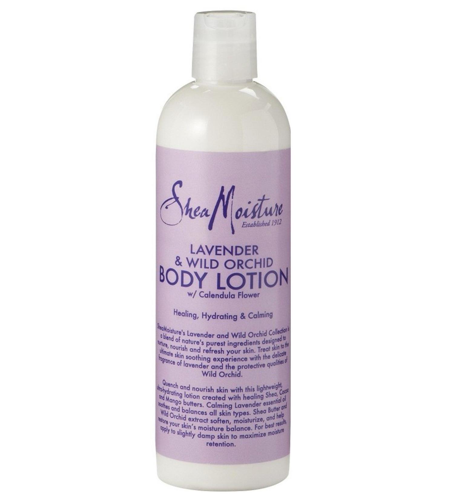 SheaMoisture Lavender/Wild Orchid Body Lotion 13 Ounce