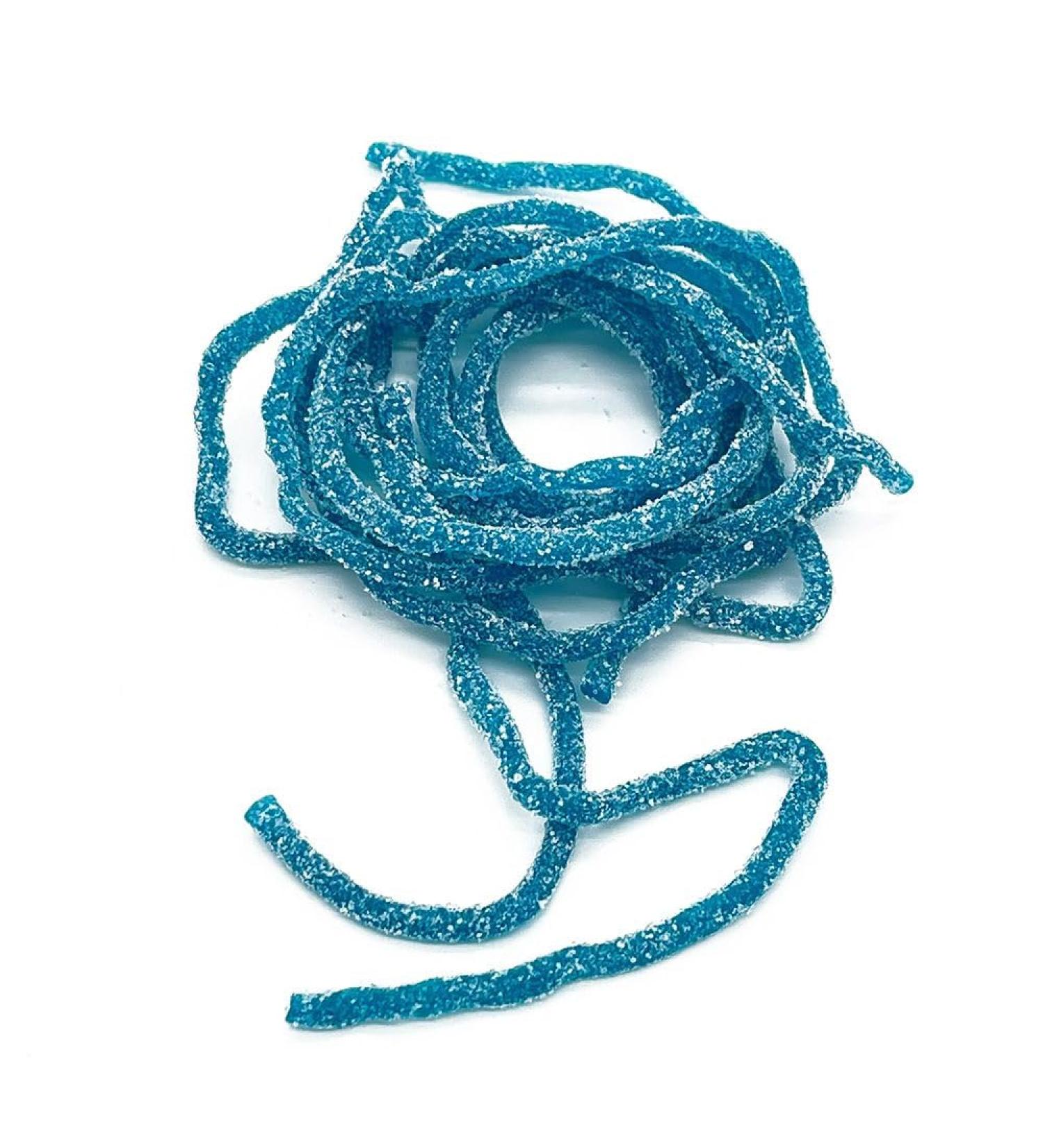 Spaghetti Sour Blue Raspberry - 1000g Gummy Sweets