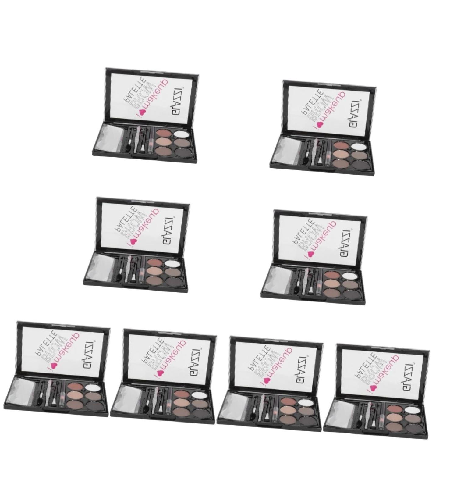 FOMIYES 8 Sets Eyebrow Powder Set Eyebrow Brush Brow Makeup Lit e Eyebrow Powder Supply Make up Miss - Buy Online on GoSupps.com
