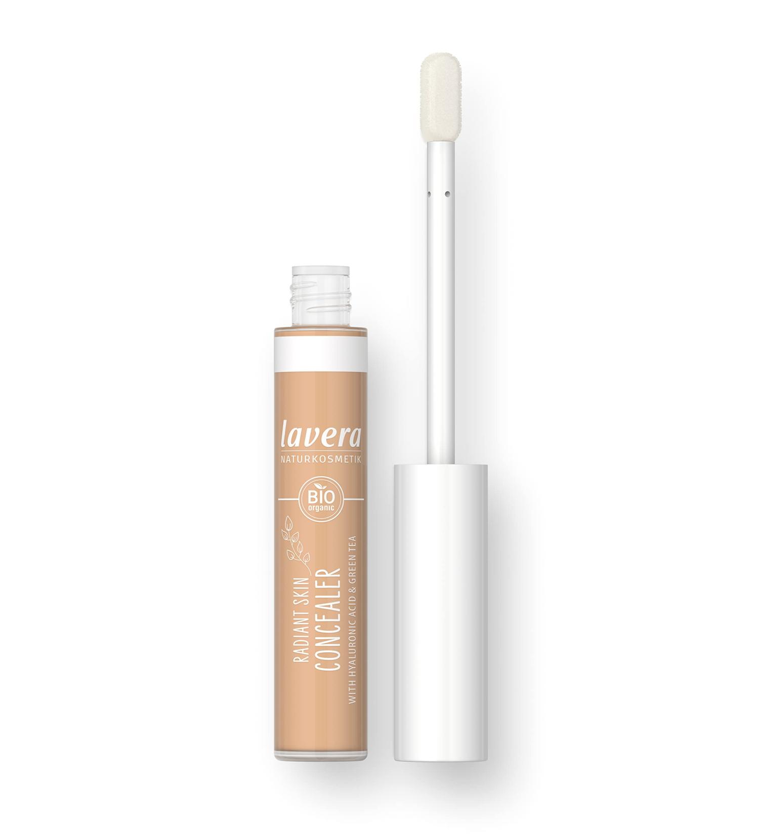 Lavera Radiant Skin Concealer Medium 03 - Covers Dark Circles & Imperfections - 8 Hour Hold - Moisturizing Vegan Natural Cosmetics - 5.5 ml - Buy Online on GoSupps.com