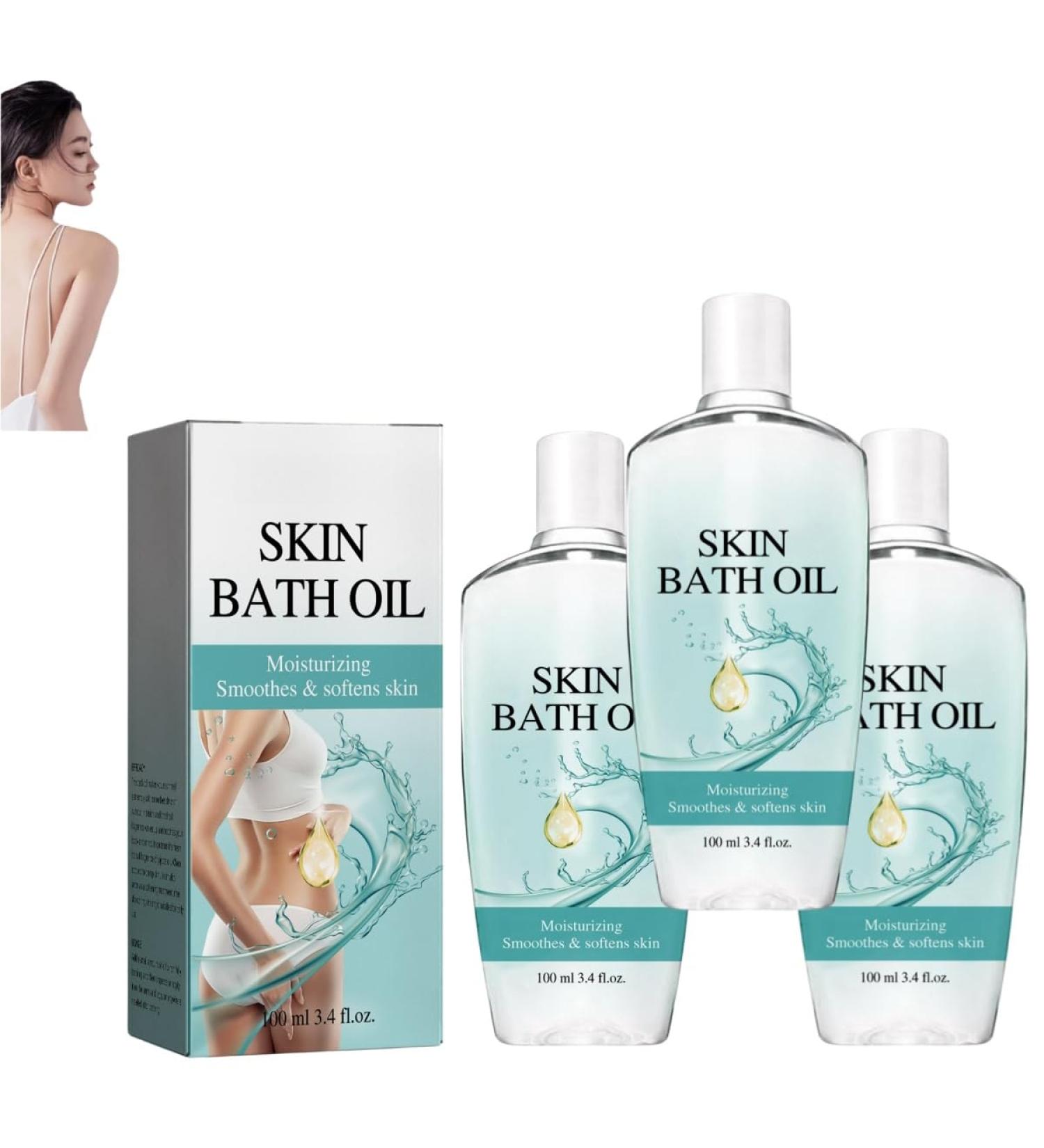 Body Shower Oil Women's Skin Care Shower Oil Women's Brightening Shower Oil Body Care Moisturizing Essence Oil to Smooth and Soften Dry or Rough Skin - Buy Online on GoSupps.com