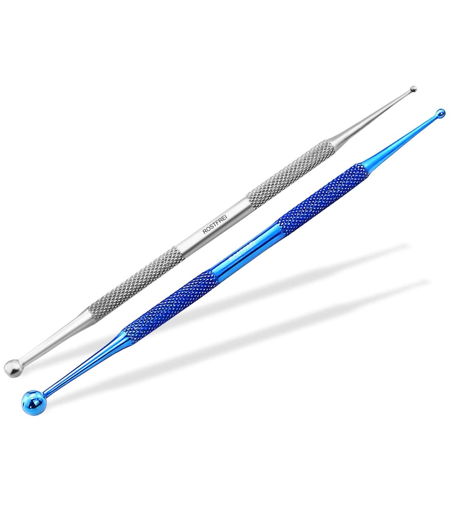 Acupressure Pencils Kombi-Set | Acupuncture Pen 2/5 mm & 3/7 mm | Stainless Steel Meridian Pointer for Trigger Point Massage - Buy Online on GoSupps.com