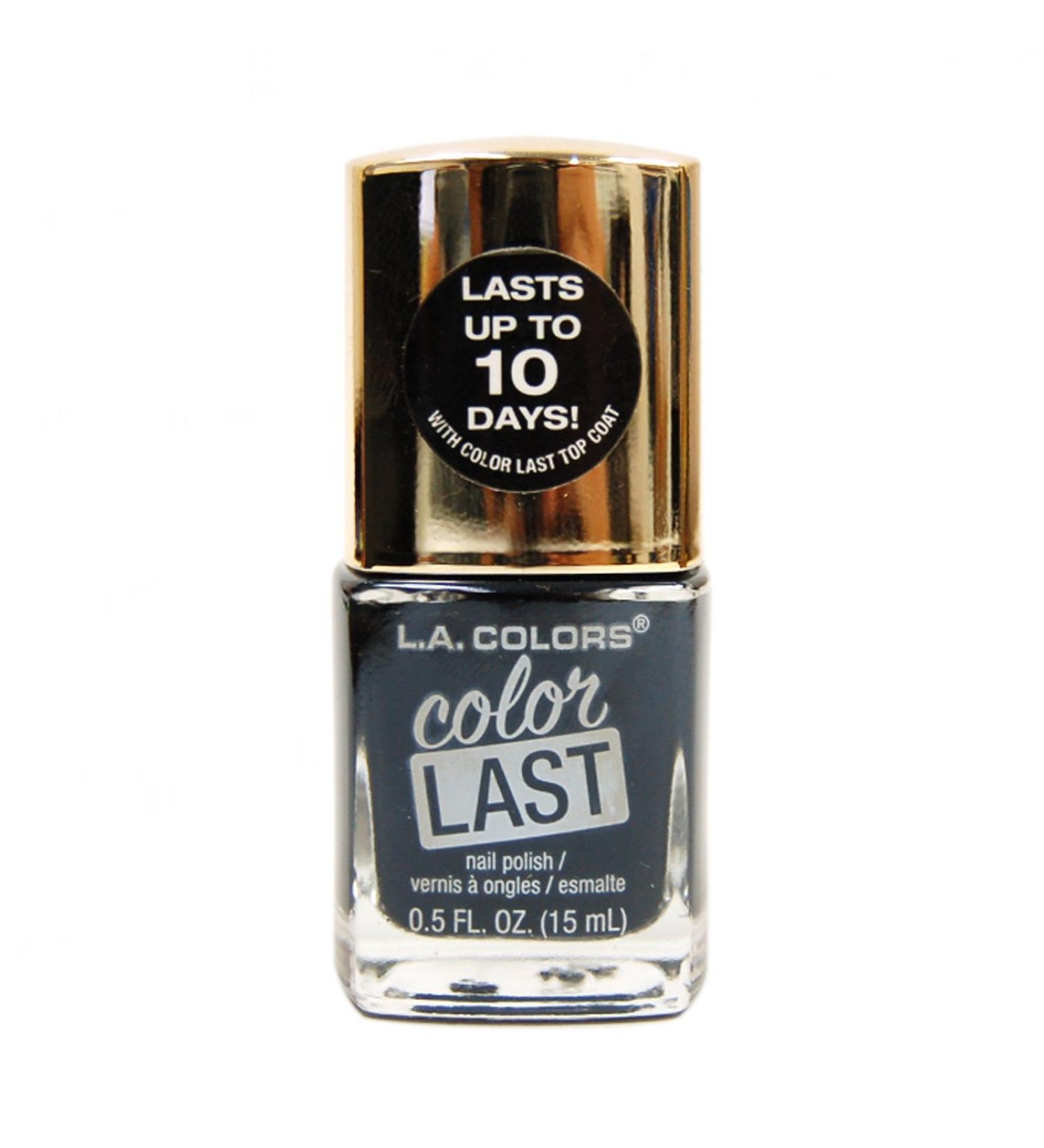 L.A. COLORS Color Last Nail Polish  Resentment  1 Ounce  (CNP85)