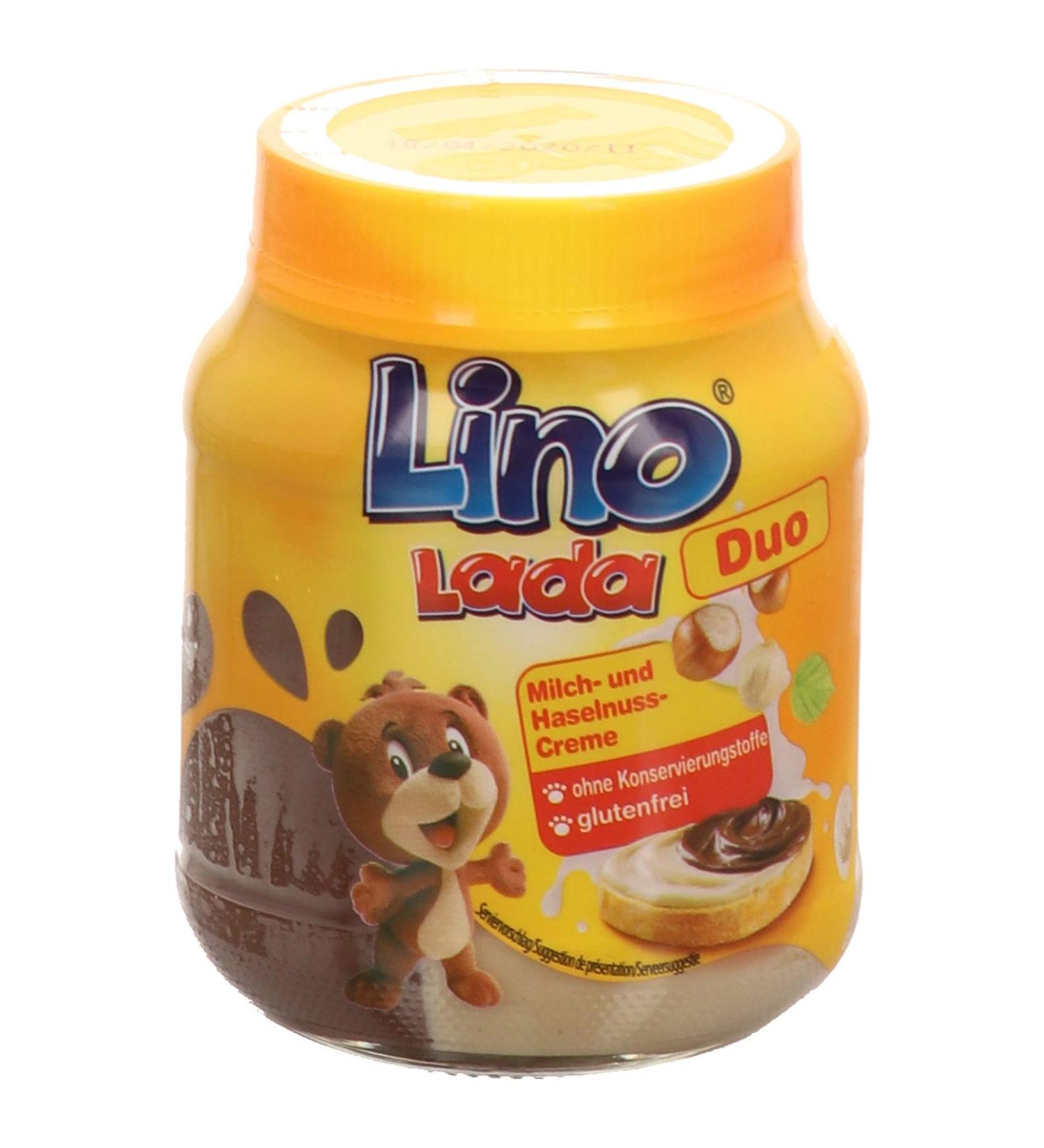 Buy Podravka Lino Lada Duo Hazelnut Cream - Fine Hazelnut & Cocoa Spread (400g) | International Shipping Available - Buy Online on GoSupps.com