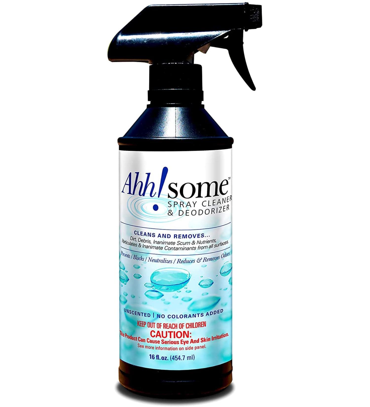 Ahh-Some Hot Tub & Spa Shell Cleaner | Removes Gunk and Grime from Hot Tub Cover Shell Surface | Hot Tub Maintenance & Cleaning Chemicals | Foam Free Spray Cleaner 16 oz