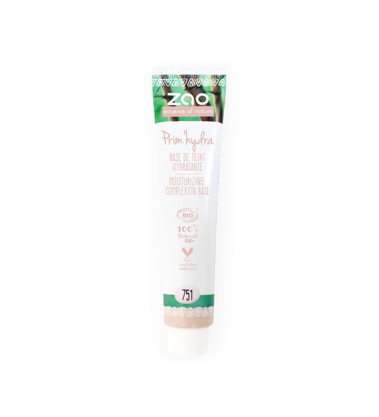 Zao Bamboo Prim'Hydra Base No.751 Primer Foundation Refill Tube Refill System 30 ml
