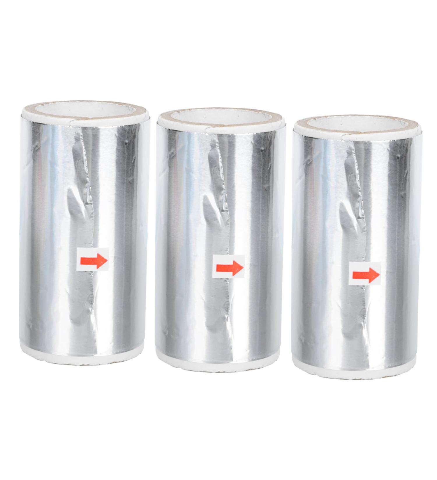 Housoutil 3rolls Nail Foil Nail Wraps Tinfoil Manicure Tool Silver Foil Flakes Gold Flakes for Nail Removal Rads Nail Tinfoil Wipe Nail Transfer Foil Tin Foil Nail Polish Glass - Buy Online on GoSupps.com