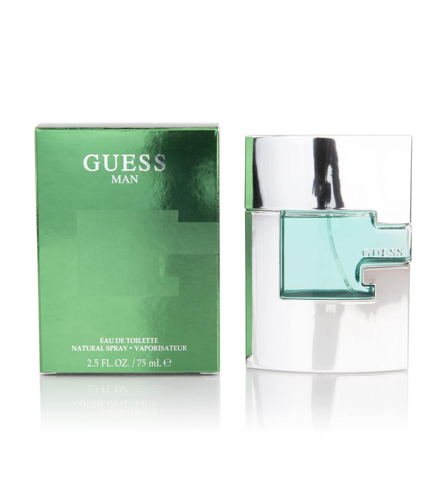 GUESS Man by GUESS Eau De Toilette Cologne Spray for Men 2.5 Fl Oz 2.5 Fl Oz (Pack of 1) - Buy Online on GoSupps.com