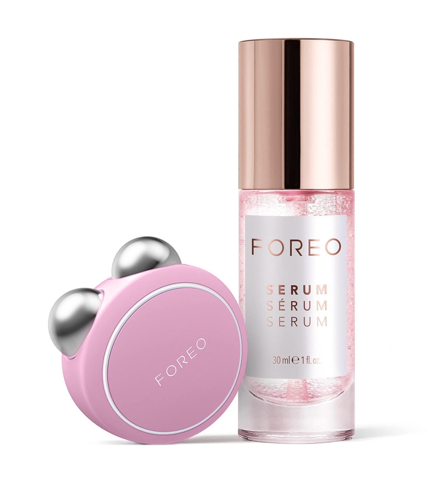 FOREO Pink Microcurrent Facial Device for Face Sculpting - Beauty Tool - Buy Online on GoSupps.com