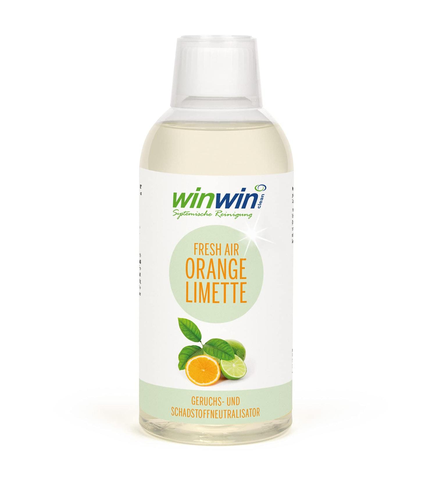 winwinCLEAN - FRESH AIR AIR PURIFICATION CONCENTRATE 'ORANGE-LIME' 500ml
