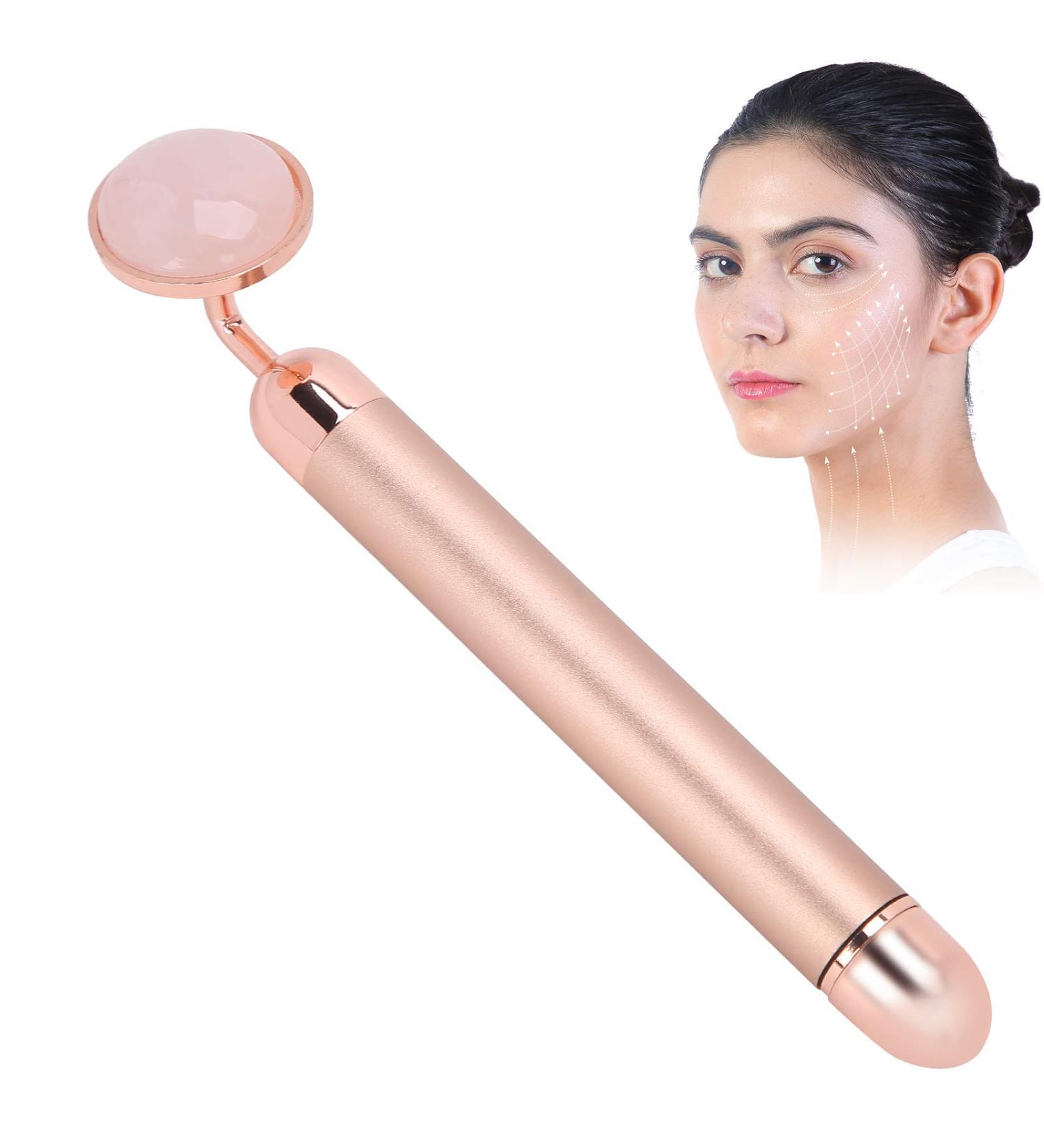 Jade Scooter Face: Electrical Vibration Massage Roller for Wrinkle Removal & Skin Tightening | Magnetic Facial Lifting Beauty Tool - Buy Online on GoSupps.com