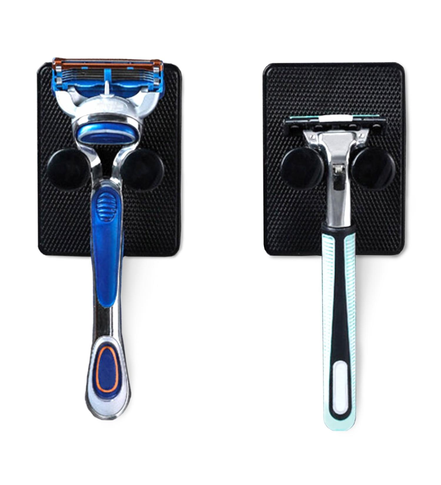 Self-Adhesive Razor Holder - Wall Bracket for Venus Gillette Razor Blades - Set of 2 for Women s Bathroom Organization - Buy Online on GoSupps.com