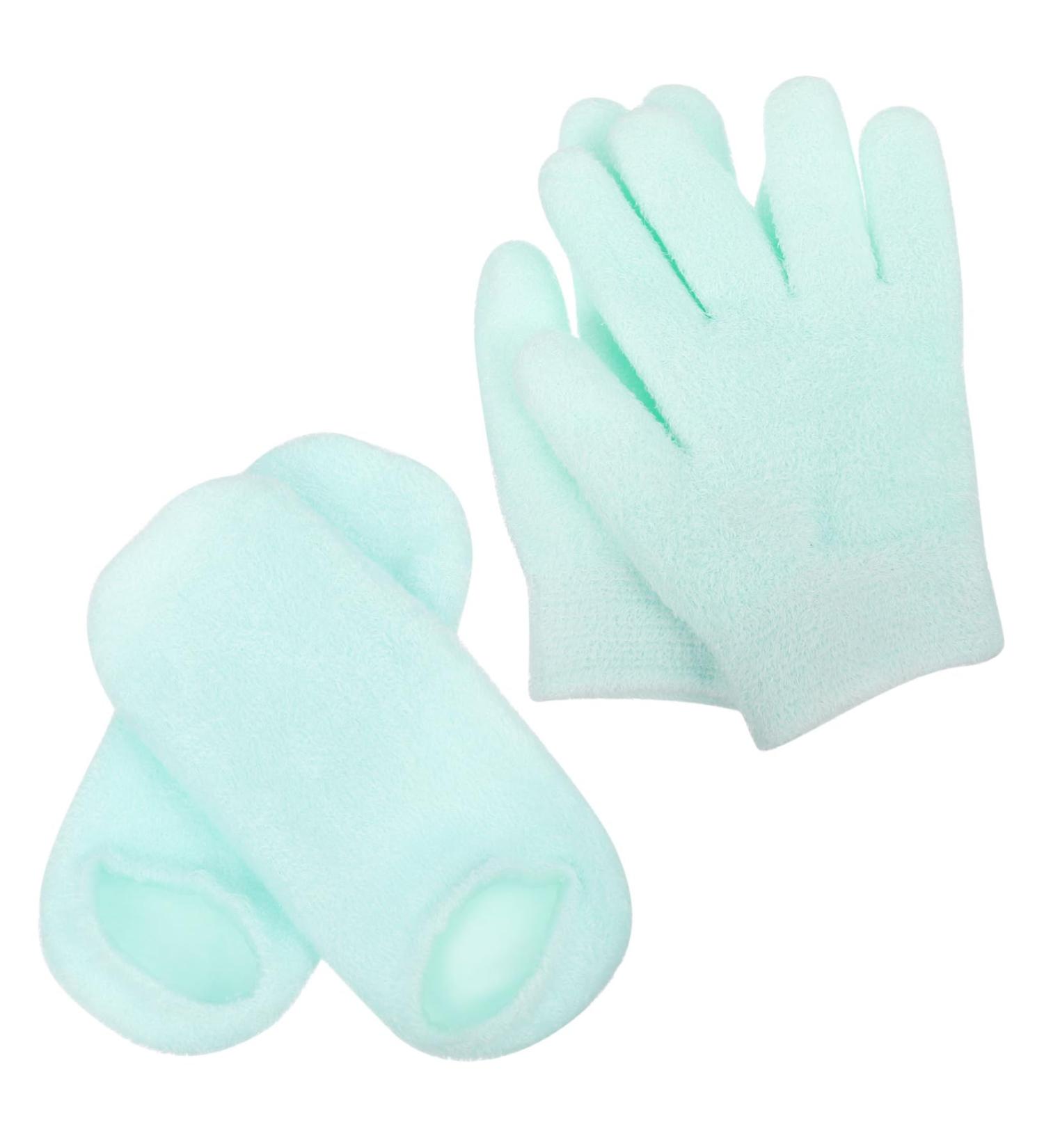  POPETPOP POPETPOP Warm Women's 2 Pairs of Moisturizing Gel Socks Hand and Foot Care Set - Buy Online on GoSupps.com