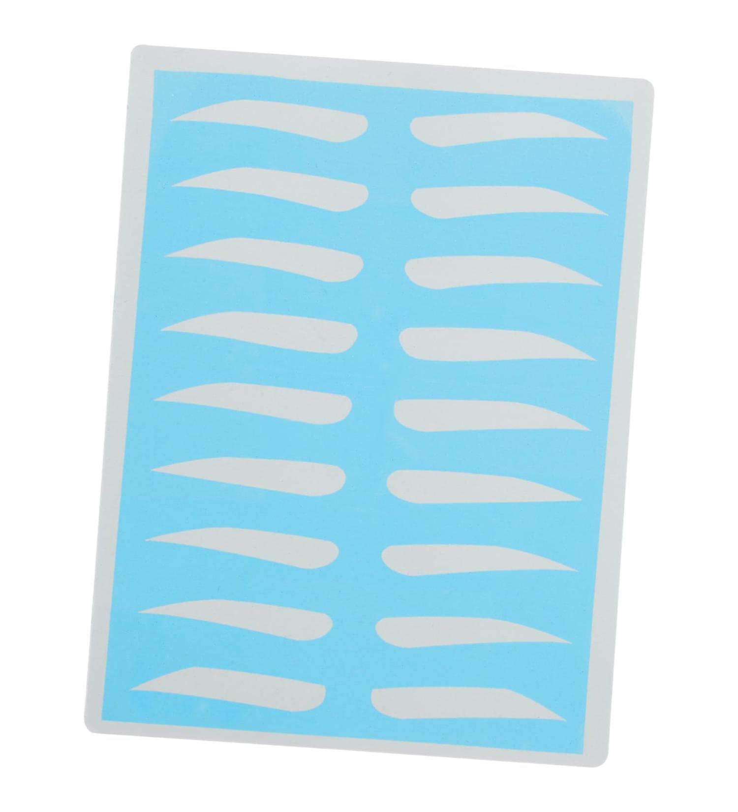  TOVINANNA 8 Pairs of Eyebrow Training Skin Reusable Sustainable Practice Skin for Precision Makeup Techniques for Beginners - Buy Online on GoSupps.com