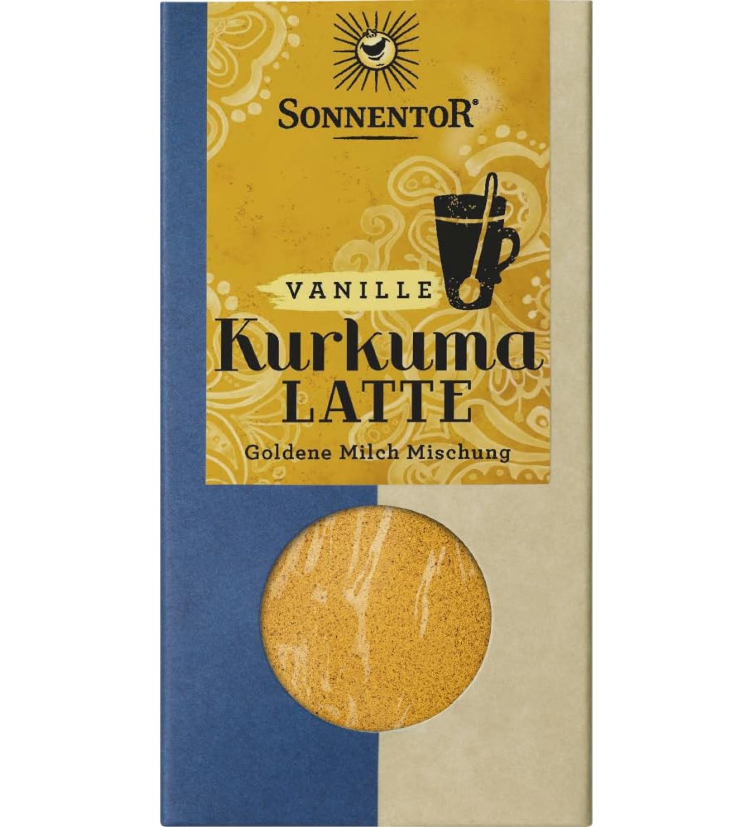 Sonnentor Organic Turmeric Latte Vanilla 6 x 60 g