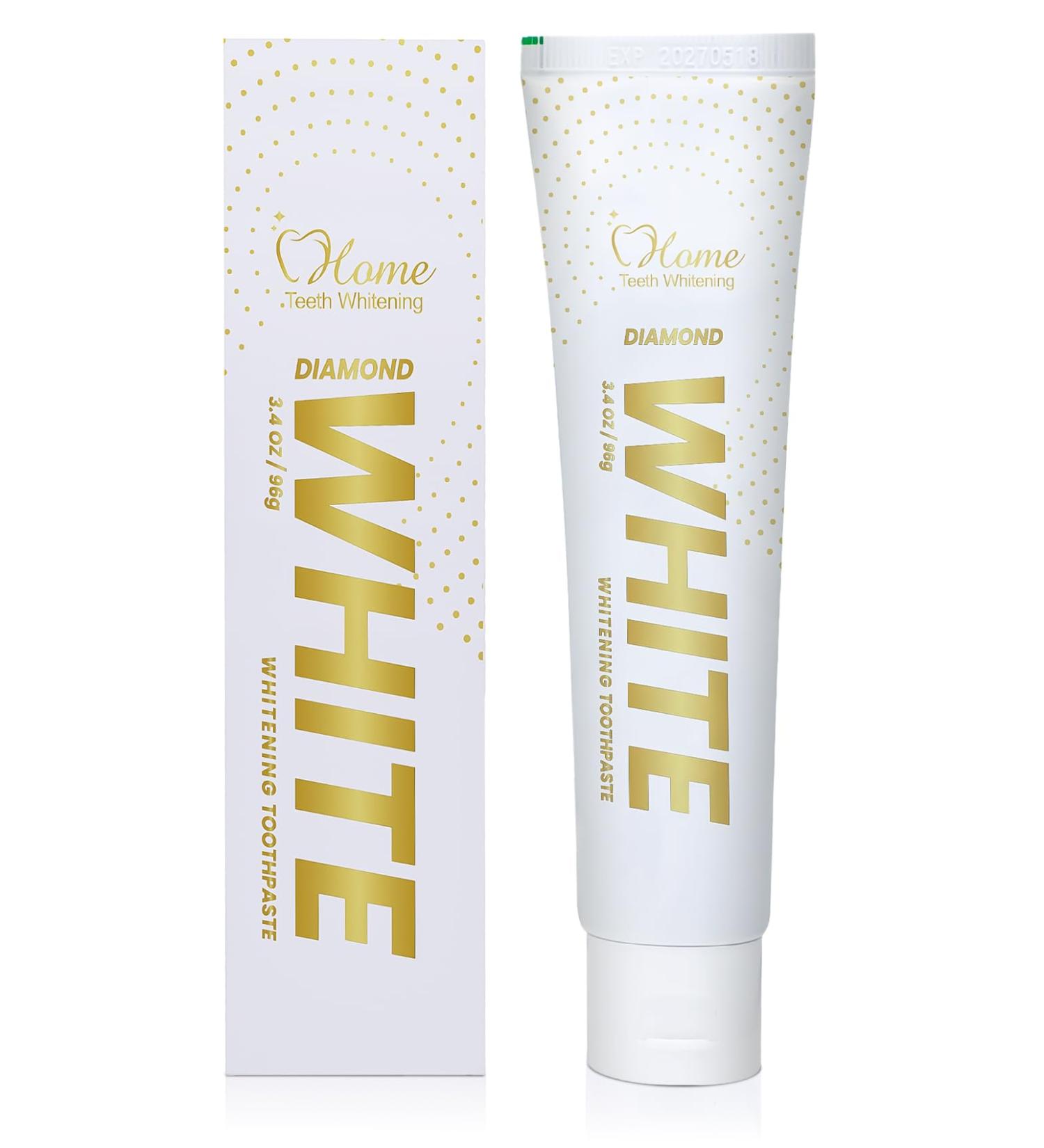 Home Teeth Whitening Toothpaste - Buy Online on GoSupps.com