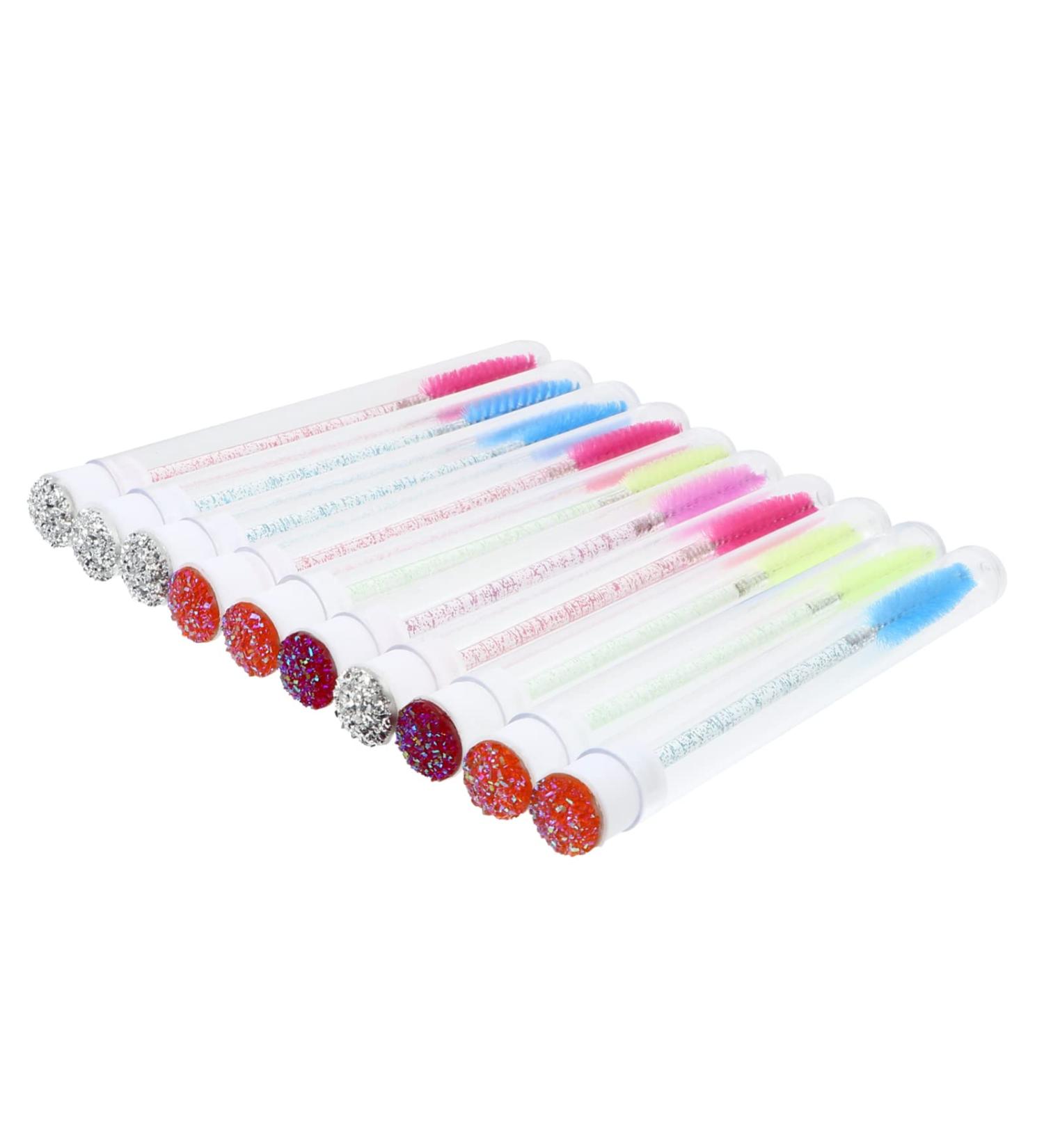 MUSISALY 10pcs Mascara Wand Tube Empty Eyelash Tube Empty Eyelash Wand Tube Eyelash Mascara Lipgloss Plastic - Buy Online on GoSupps.com