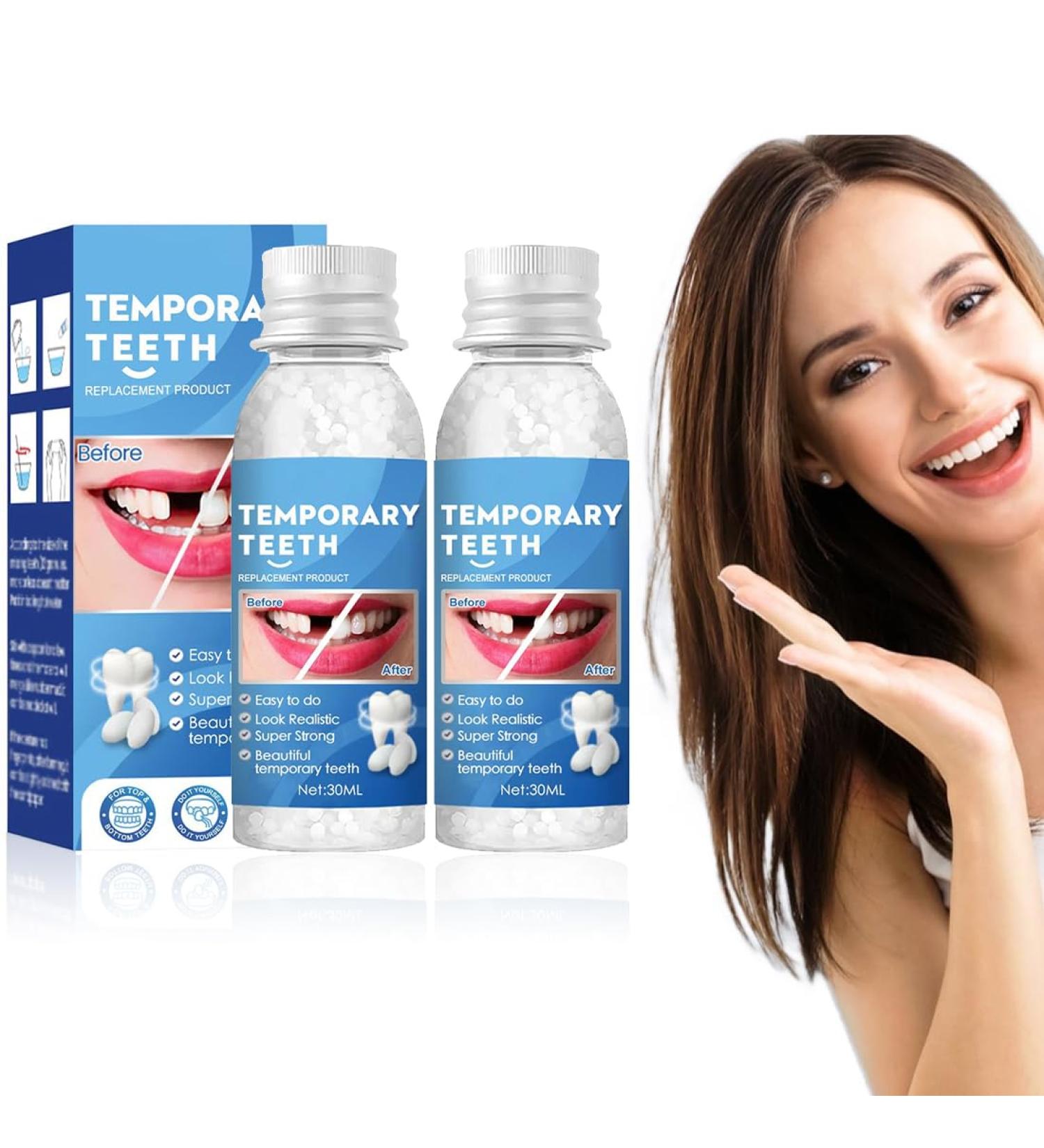 2 Pi ces Remplissement dentaire temporaire Kit de r paration de remplissage dentaire Perles de r paration de proth ses dentaires pour la fixation temporaire Remplissement - Buy Online on GoSupps.com
