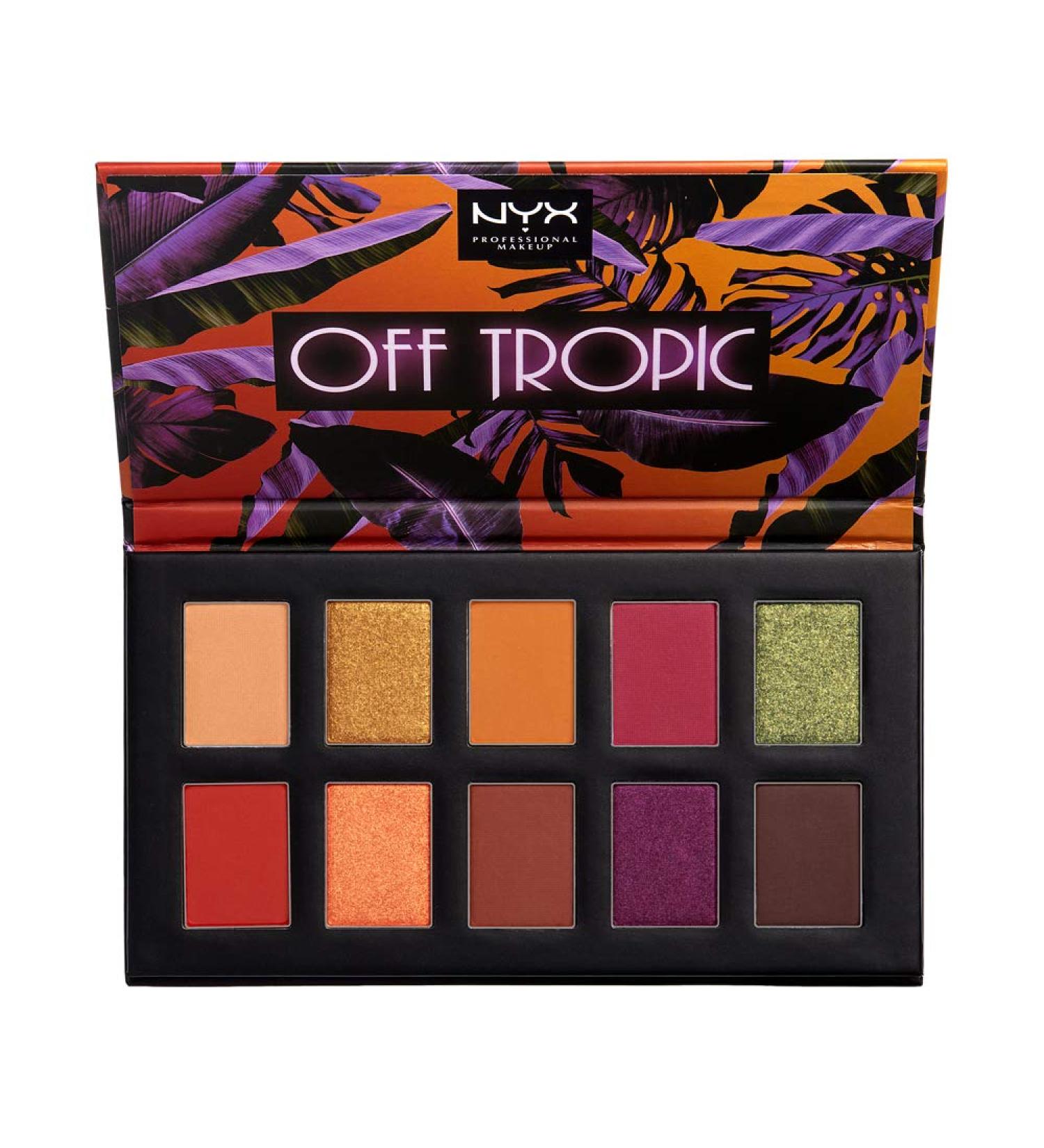 NYX PROFESSIONAL MAKEUP NYX Off Tropic Shifting Sand Eyeshadow Palette 02 - Buy Online on GoSupps.com