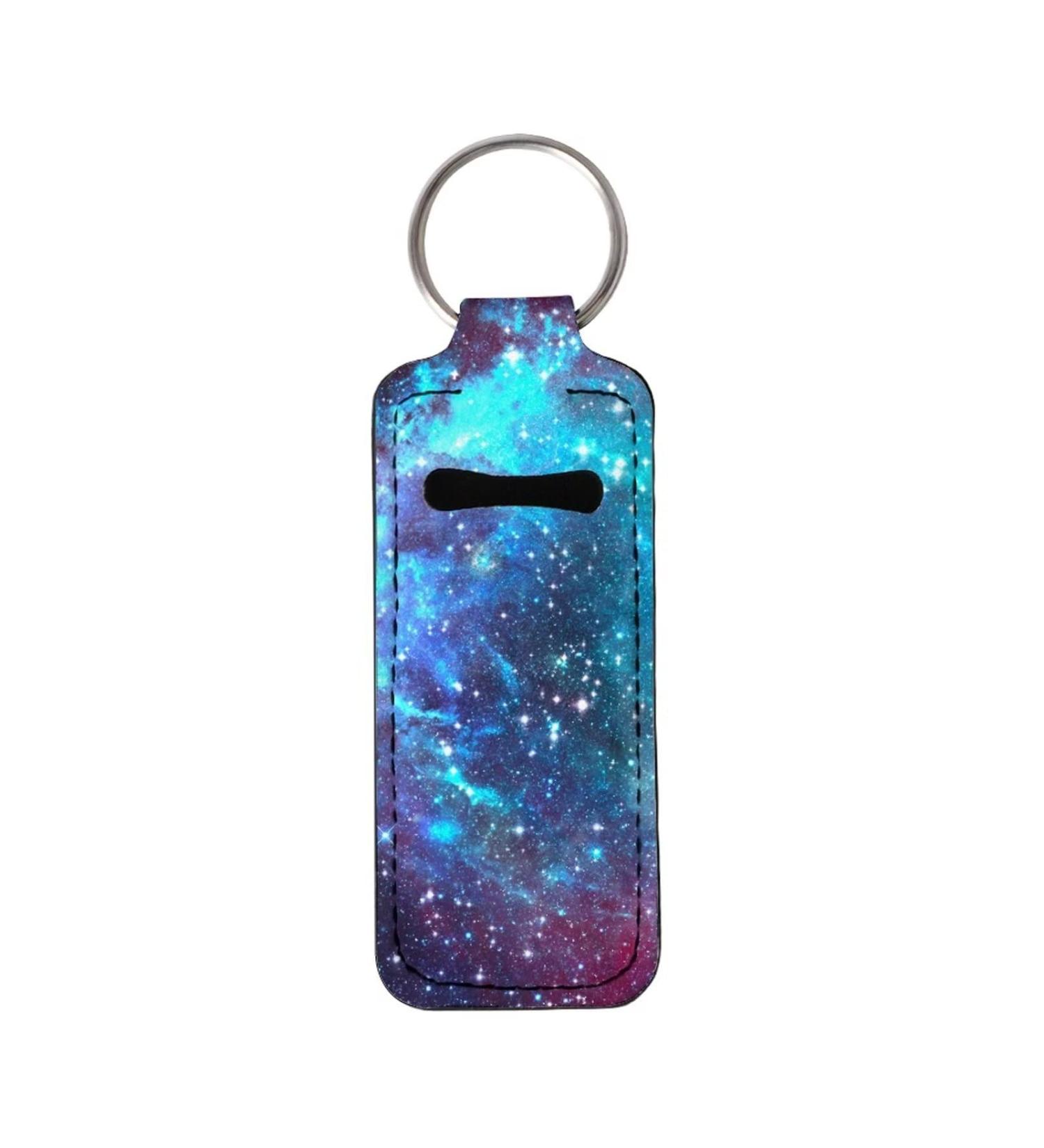 COEQINE Chapstick Keychain for Women and Girls - Lip Balm Holder - Lipstick Holder - Keychain Sky Blue Purple One Size - Buy Online on GoSupps.com