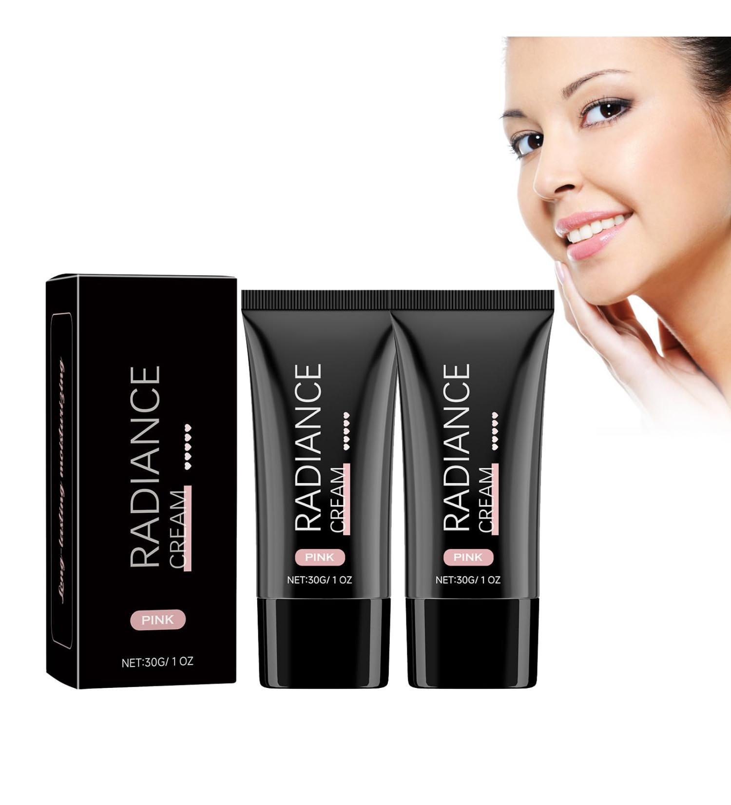  Nurvidis 2 Pack Radiant Cream for Pre-Makeup Application Pre-Makeup Moisturizer Concealer Radiant Skin Long Lasting Nude Makeup - Buy Online on GoSupps.com