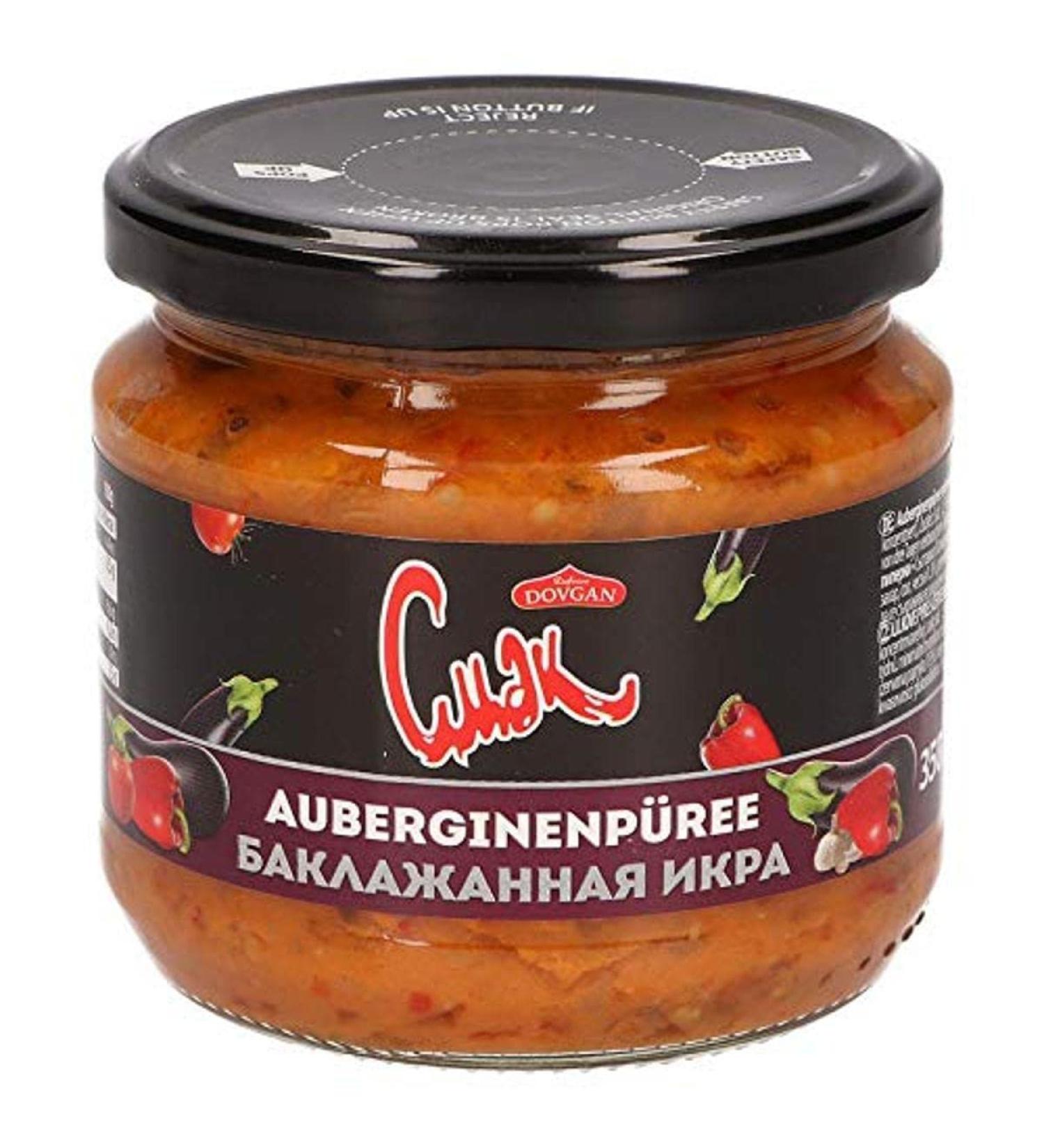 Dovgan Eggplant puree, 350 gr.