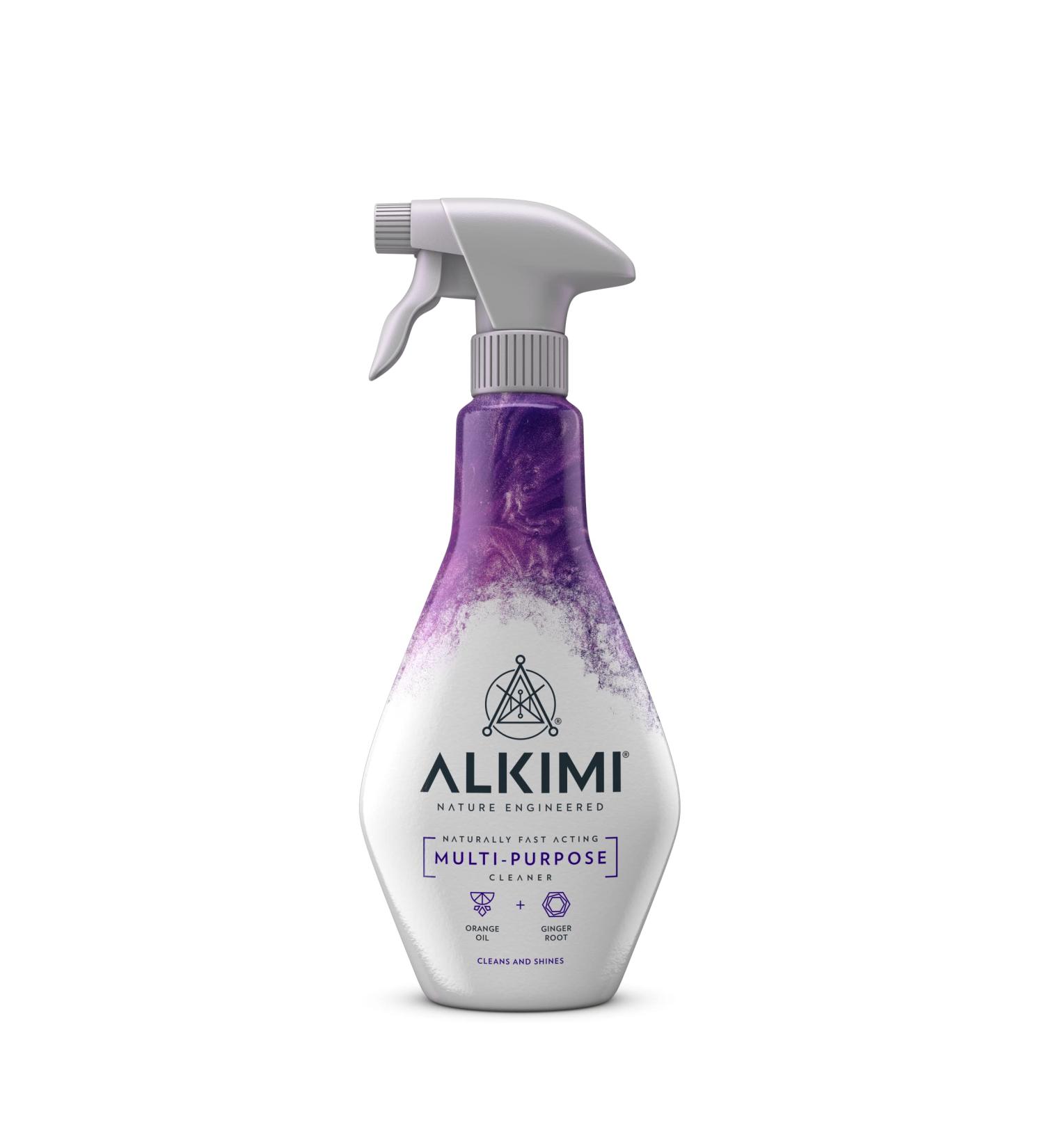ALKIMI Multi-Purpose Cleaning Spray 500ml Nature-Engineered All-Purpose Cleaner with Anti-Bacterial Anti-Fungal and Degreasing Properties Powerful Natural Antibacterial Cleaning Spray - Buy Online on GoSupps.com