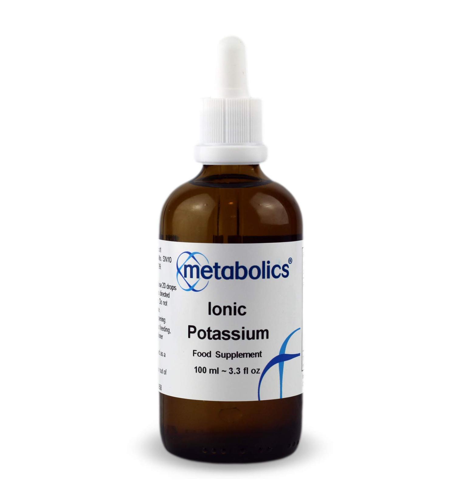 Ionic Potassium Supplement 100ml | 142 Servings Per Container | Made in The UK | Nothing Added