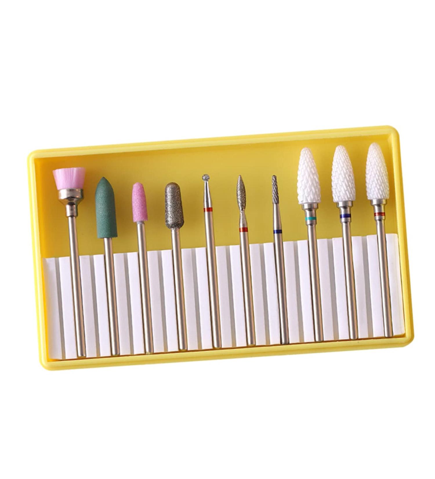 Housoutil 1 Set Kit De Pedicure Kit Gel Nail Kits Diamond Nail Bit Nail Art Supplies Cuticle Drill Bits Water Dipper Nail File Drill Bits Acrylic Nail Kit Electric Tool Manicure Nail Drill - Buy Online on GoSupps.com