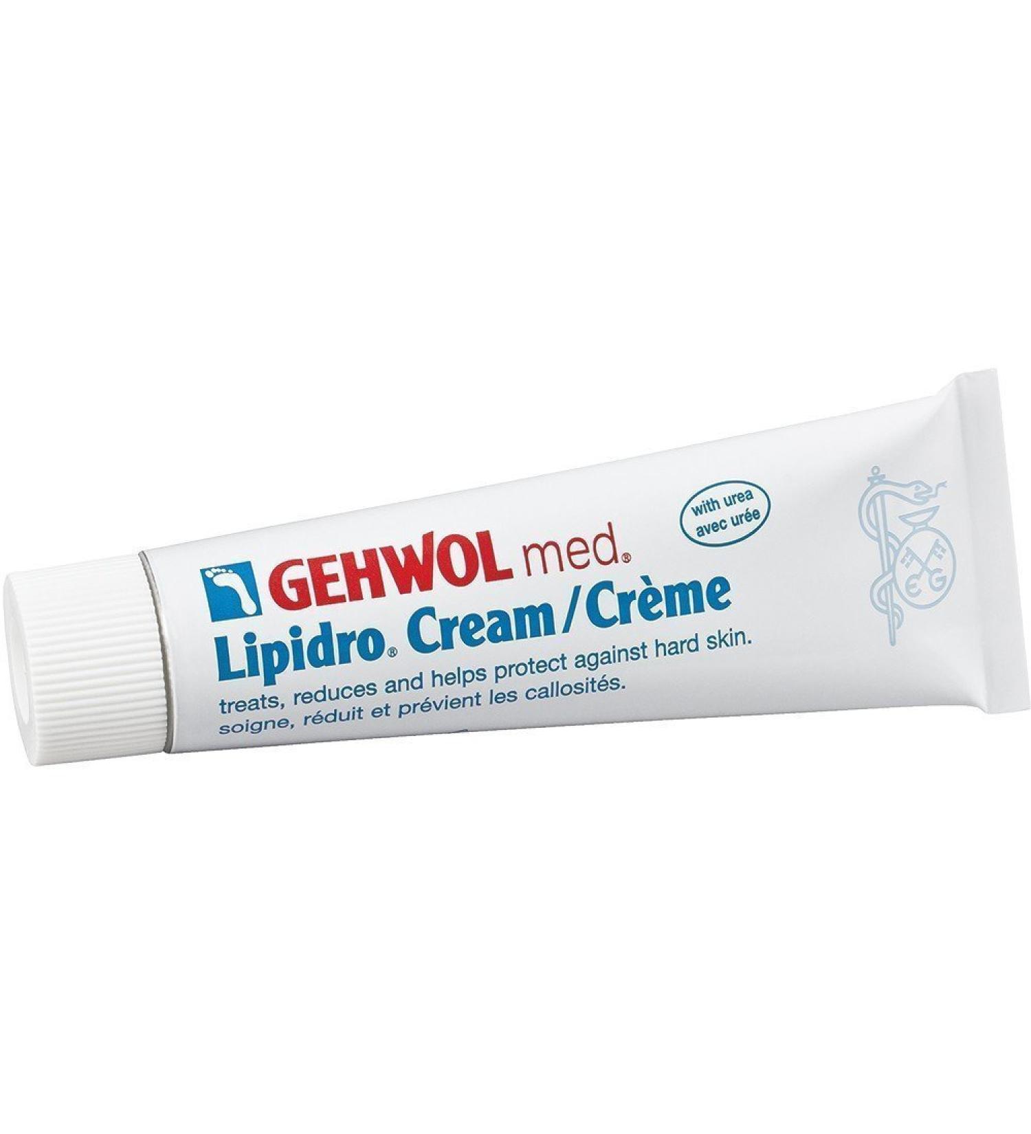 Gehwol Med Lipidro Cream for optimal care of dry and sensitive skin 125 ml 125 ml (1 pack)