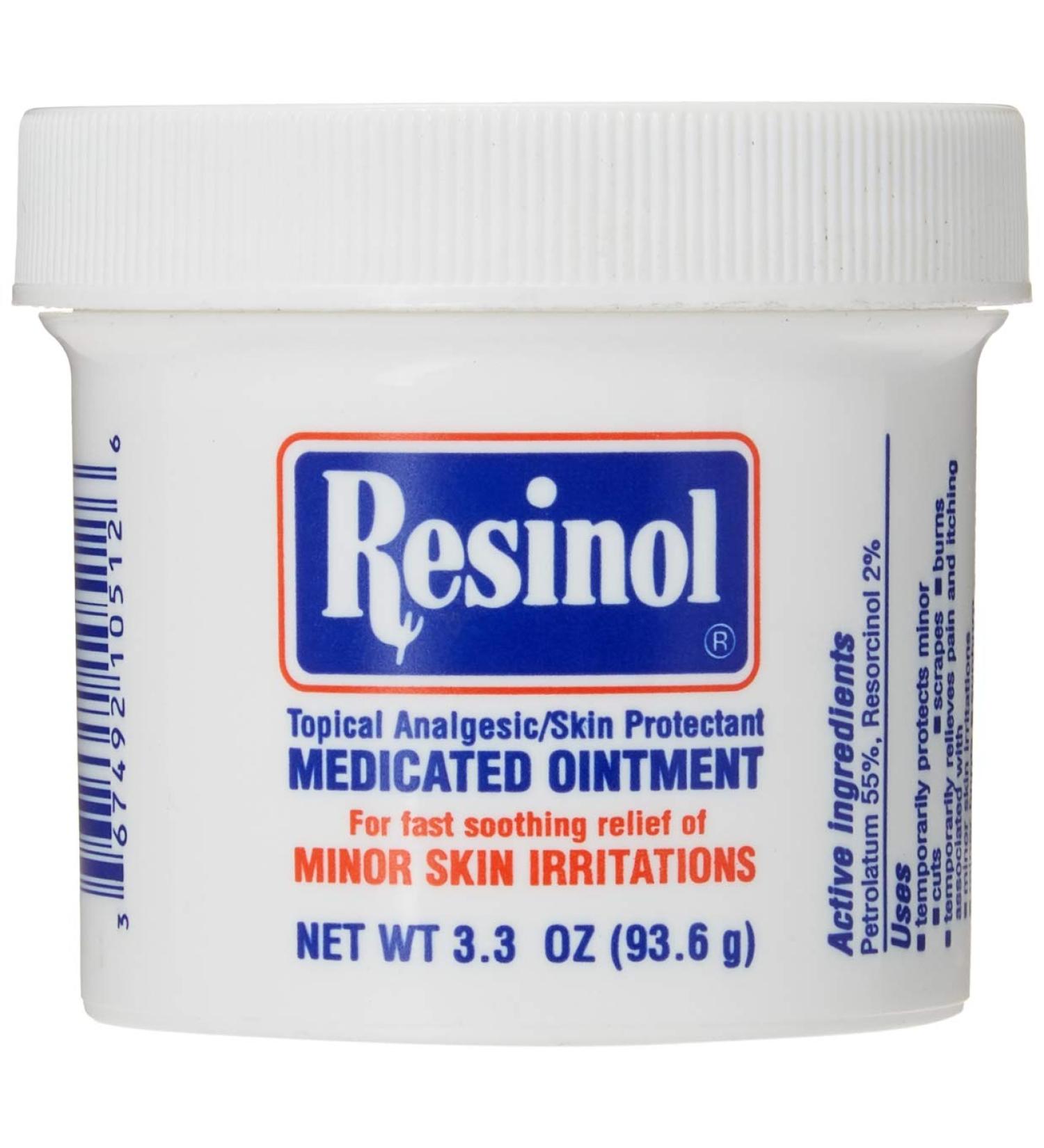 Choice Special Resinol Medicated Ointment 3.3oz Jar - Buy Online on GoSupps.com
