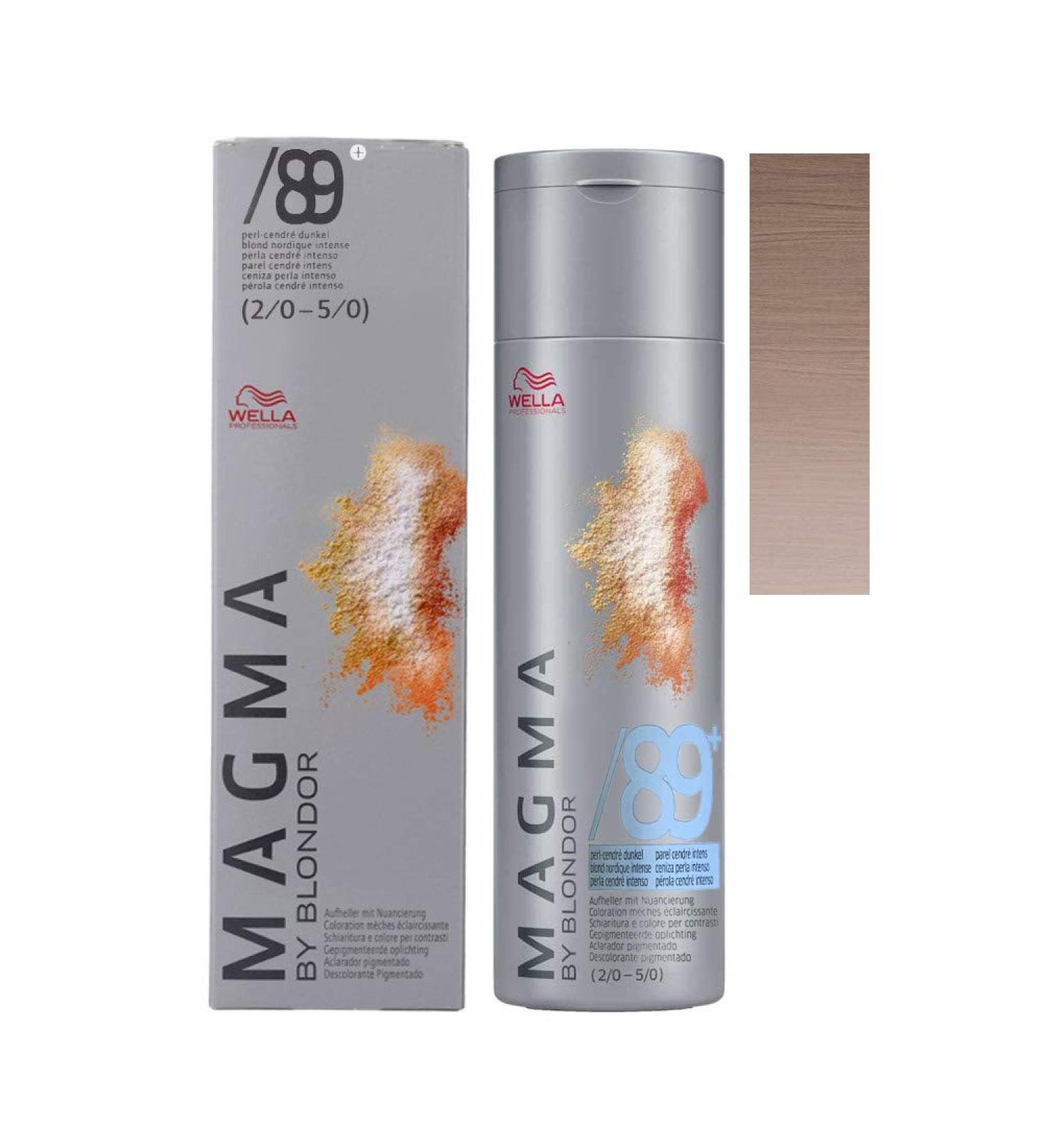 Wella Magma by Blondor Pigmented Lightener Hair Color No. 89+ pearl-cendre dark 120g