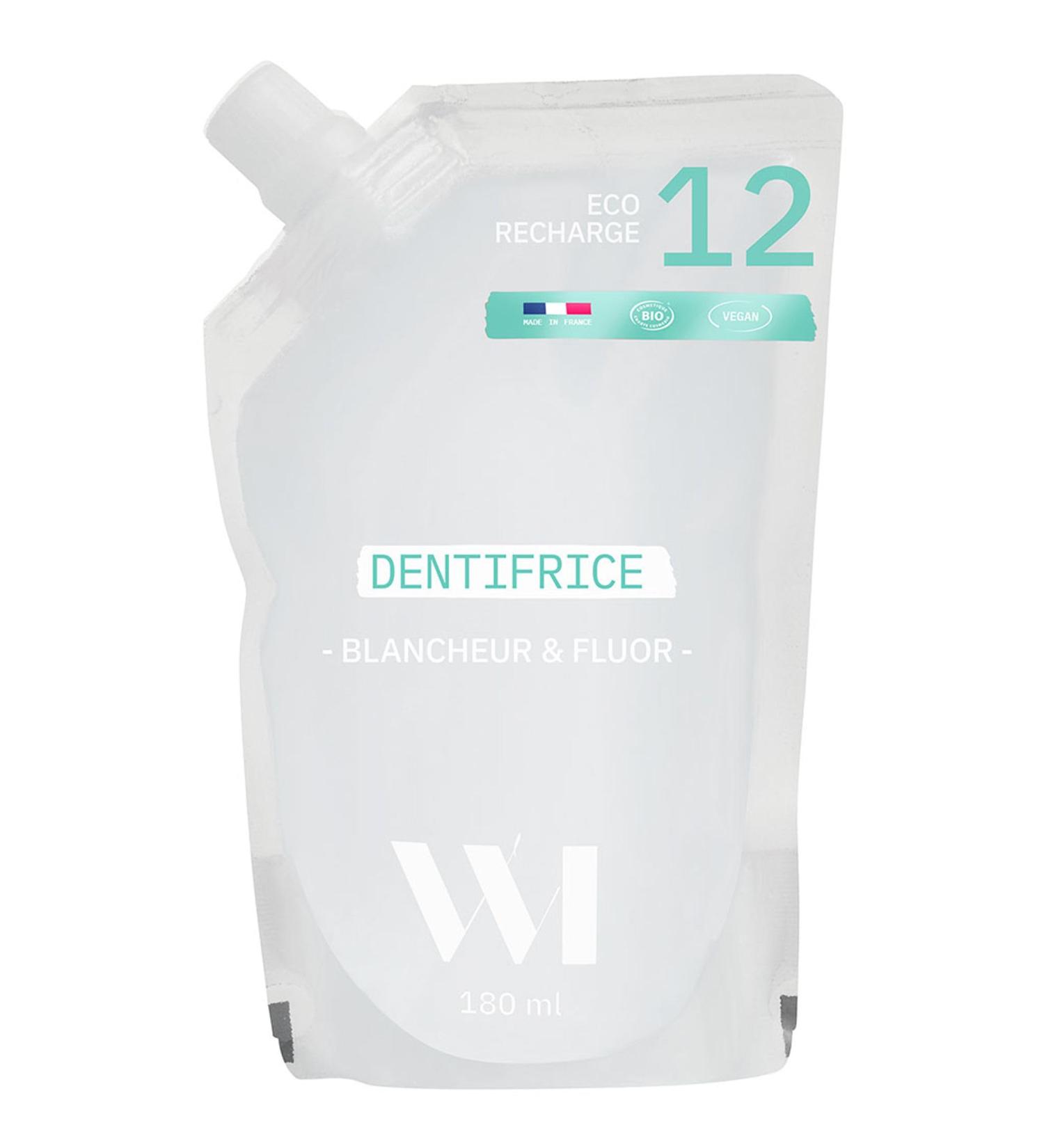 Buy Whatmatters White Mint & Fluor Toothpaste 180ml - Refreshing & Effective International Shipping - Buy Online on GoSupps.com