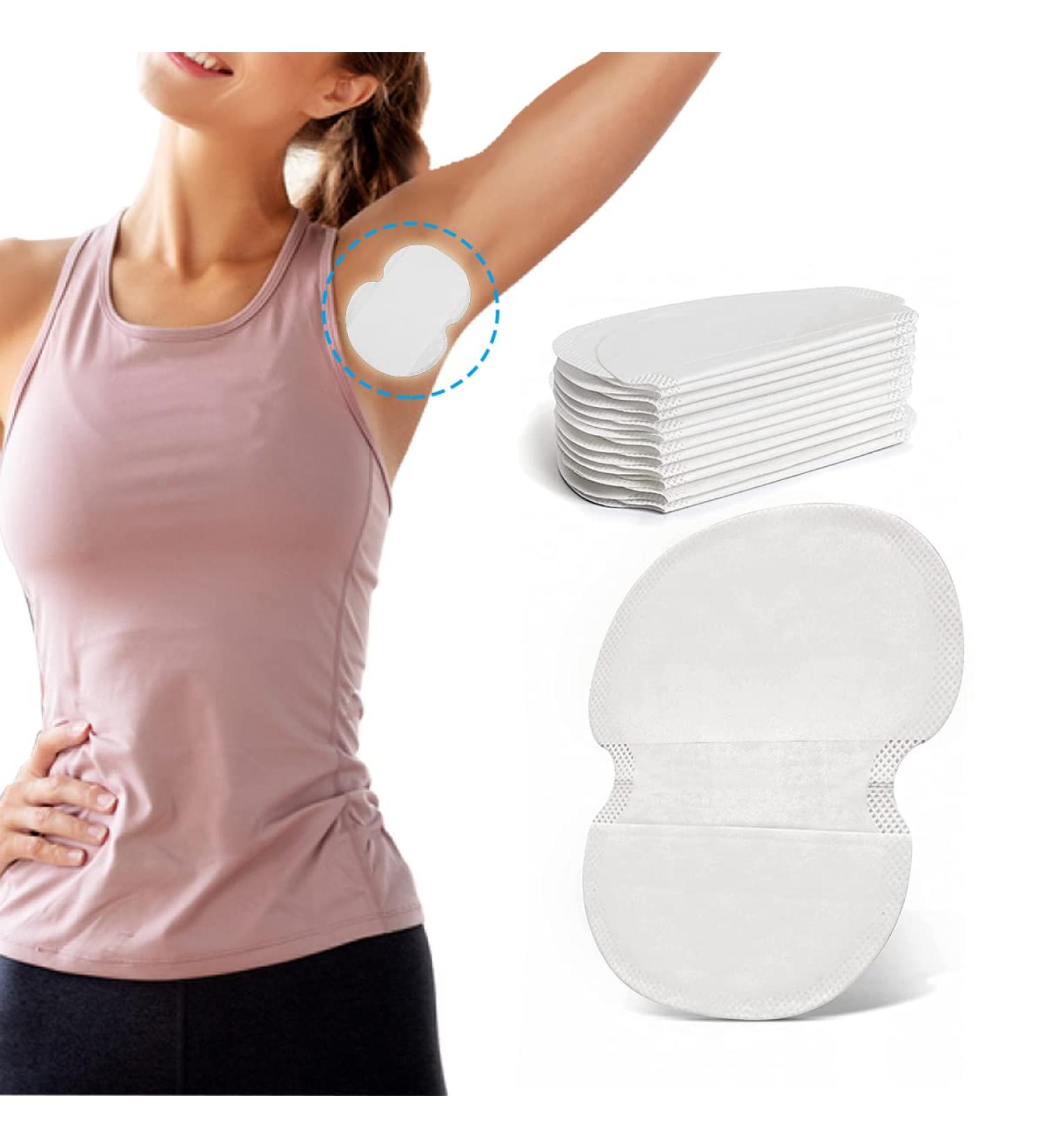 LFDecor Disposable Underarm Sweat Pads - 100 Pack Dress Shields for Hyperhidrosis Control & Comfort - Buy Online on GoSupps.com