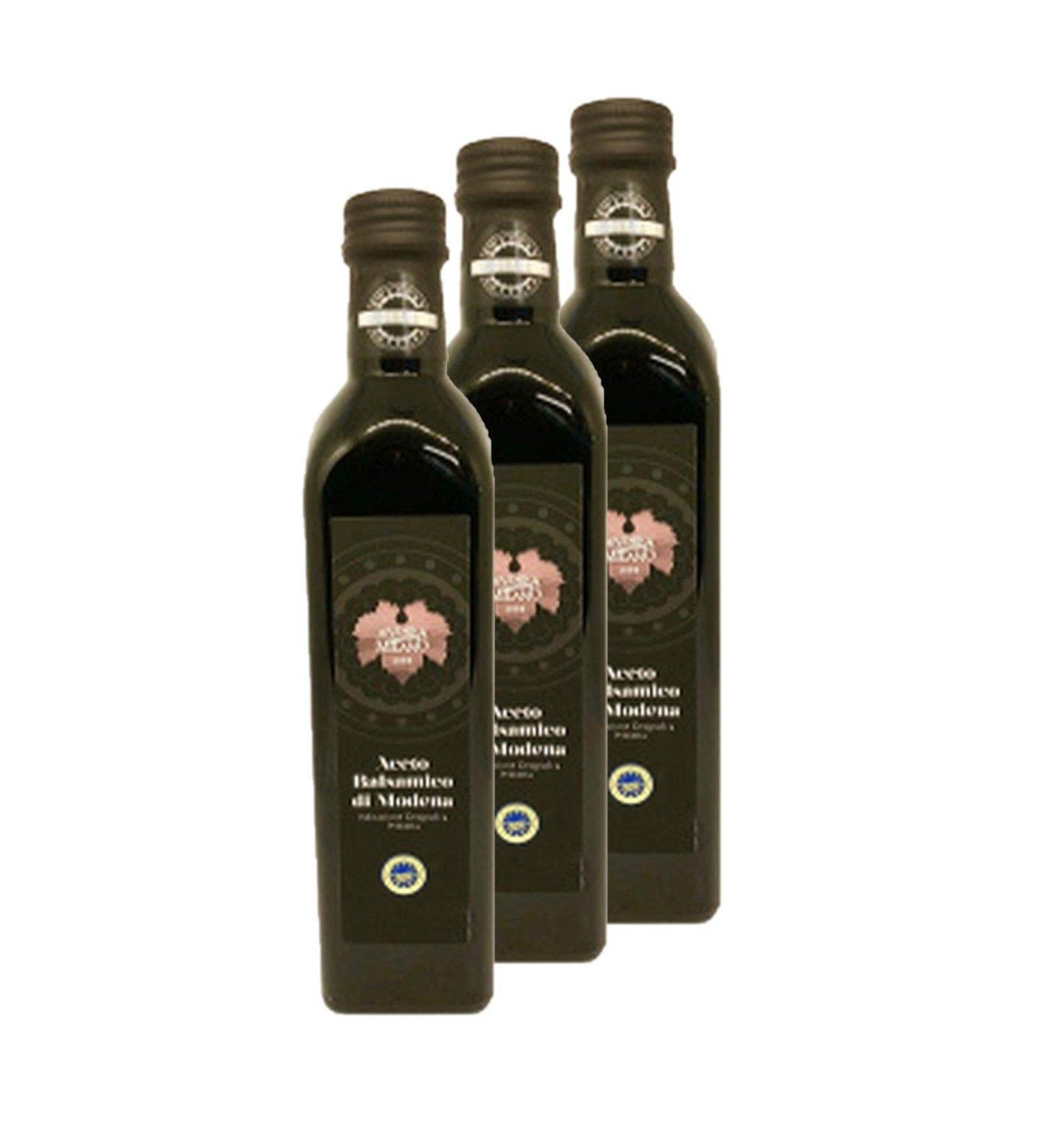 Carsry Set of 3 Balsamic Vinegar - IGP Balsamic Vinegar - Modena - 500ml bottle