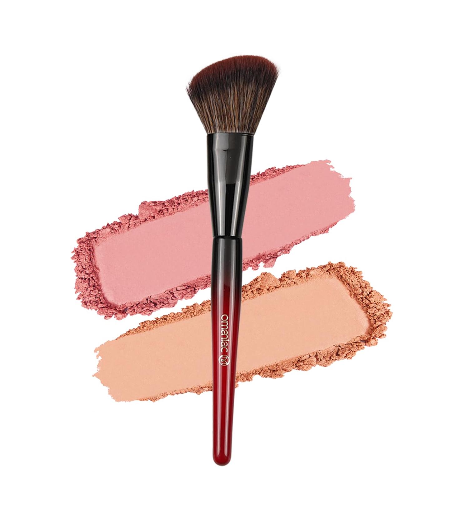 OMANIAC Contour Brush | Best Makeup Brush for Sculpting Highlighting & Blending | Ultra-Plush Fibers & Ergonomic Handle for Flawless Application - Buy Online on GoSupps.com