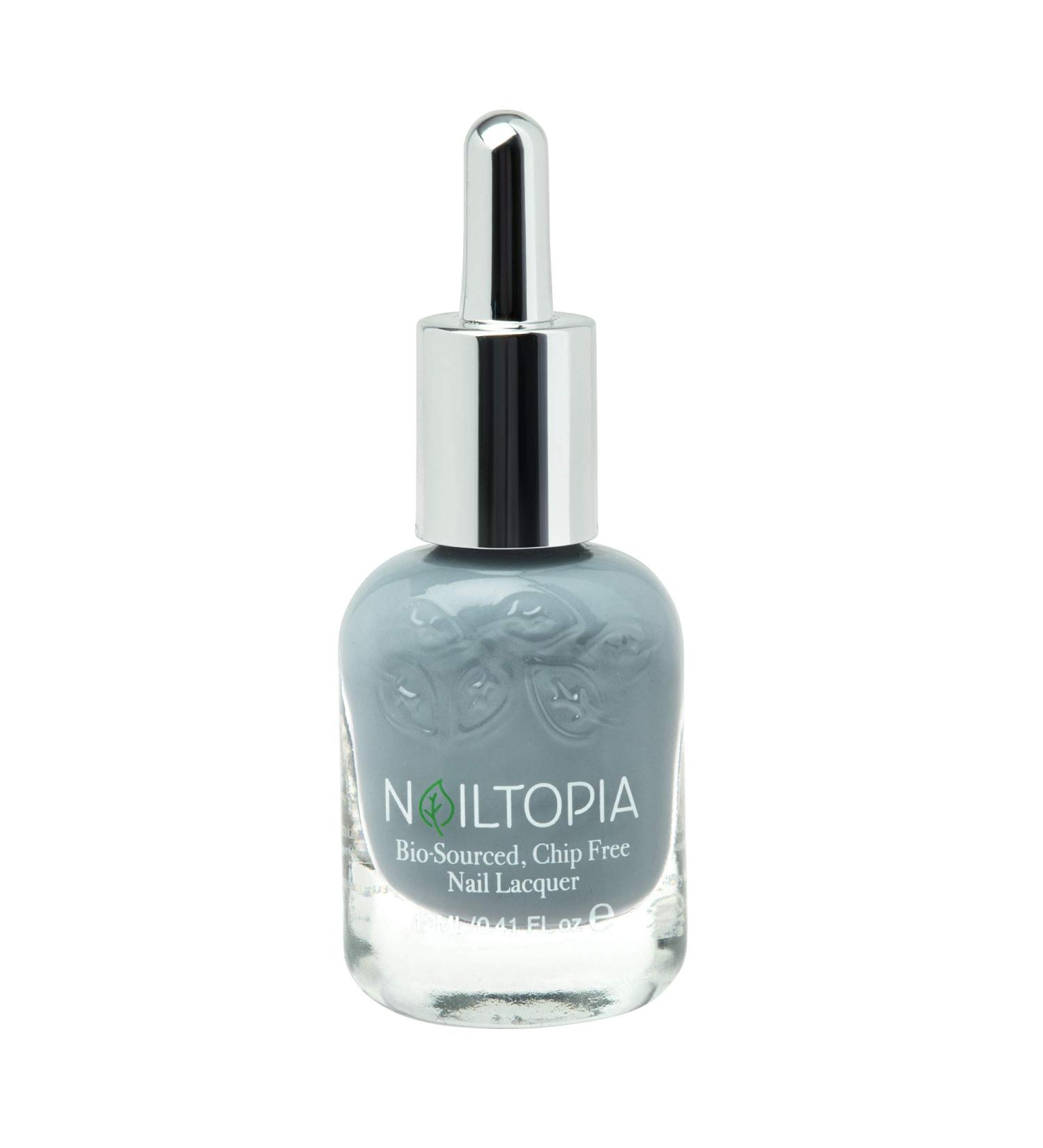 Nailtopia Bio-Sourced Chip-Free Nail Lacquer - All Natural Formula with Biotin & Superfoods - Long-Lasting & Quick-Dry - Blank Slate 0.41 oz - Buy Online on GoSupps.com