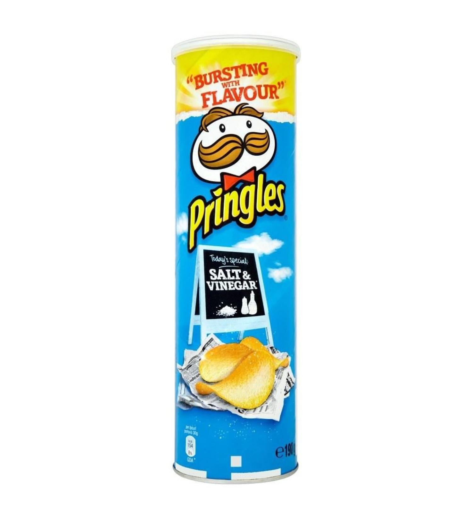 Pringles Sel et vinaigre 190g