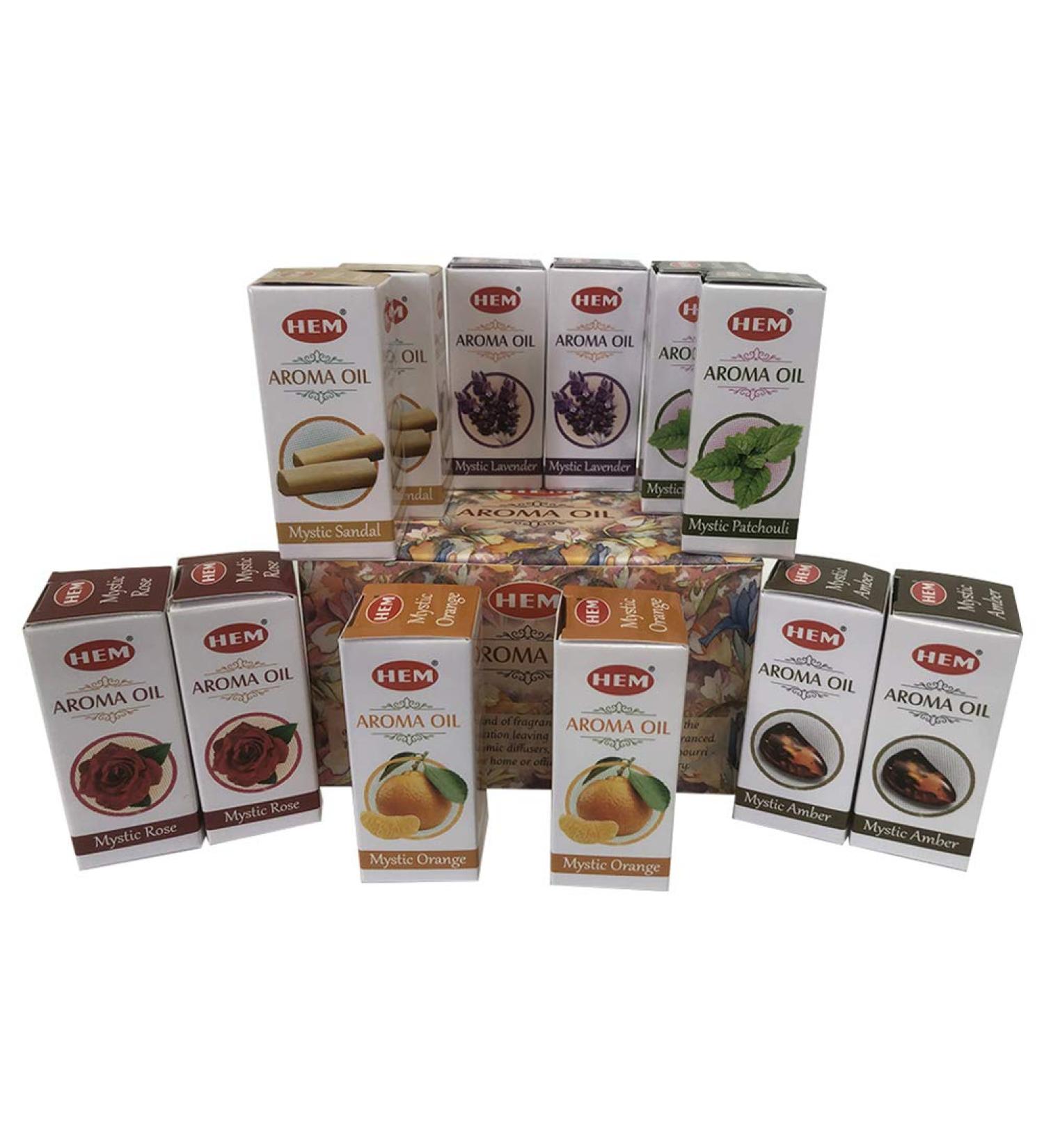 Assorted Fragrance Oil for Diffuser and Candle Scents Soap Making Aromatherapy Perfumery 6aroma-assort - Buy Online on GoSupps.com