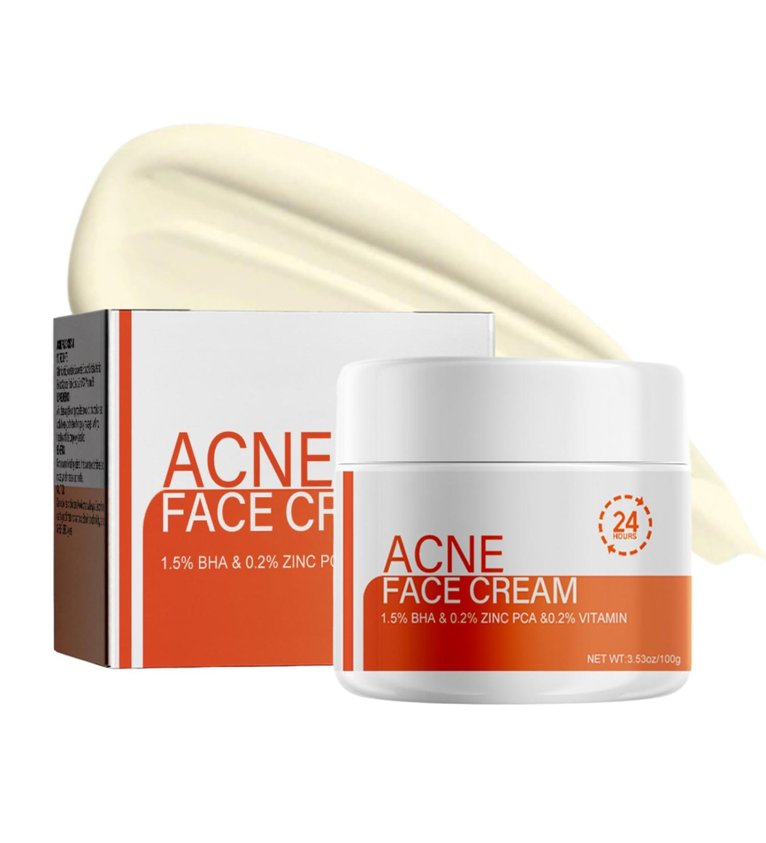 Salicylic Acid Face Moisturizer for Women - Face Cream for Women - Acne Repair Face Cream - Spot Cream for Acne & Pimple - Moisturizer Face with Salicylic Acid - Buy Online on GoSupps.com