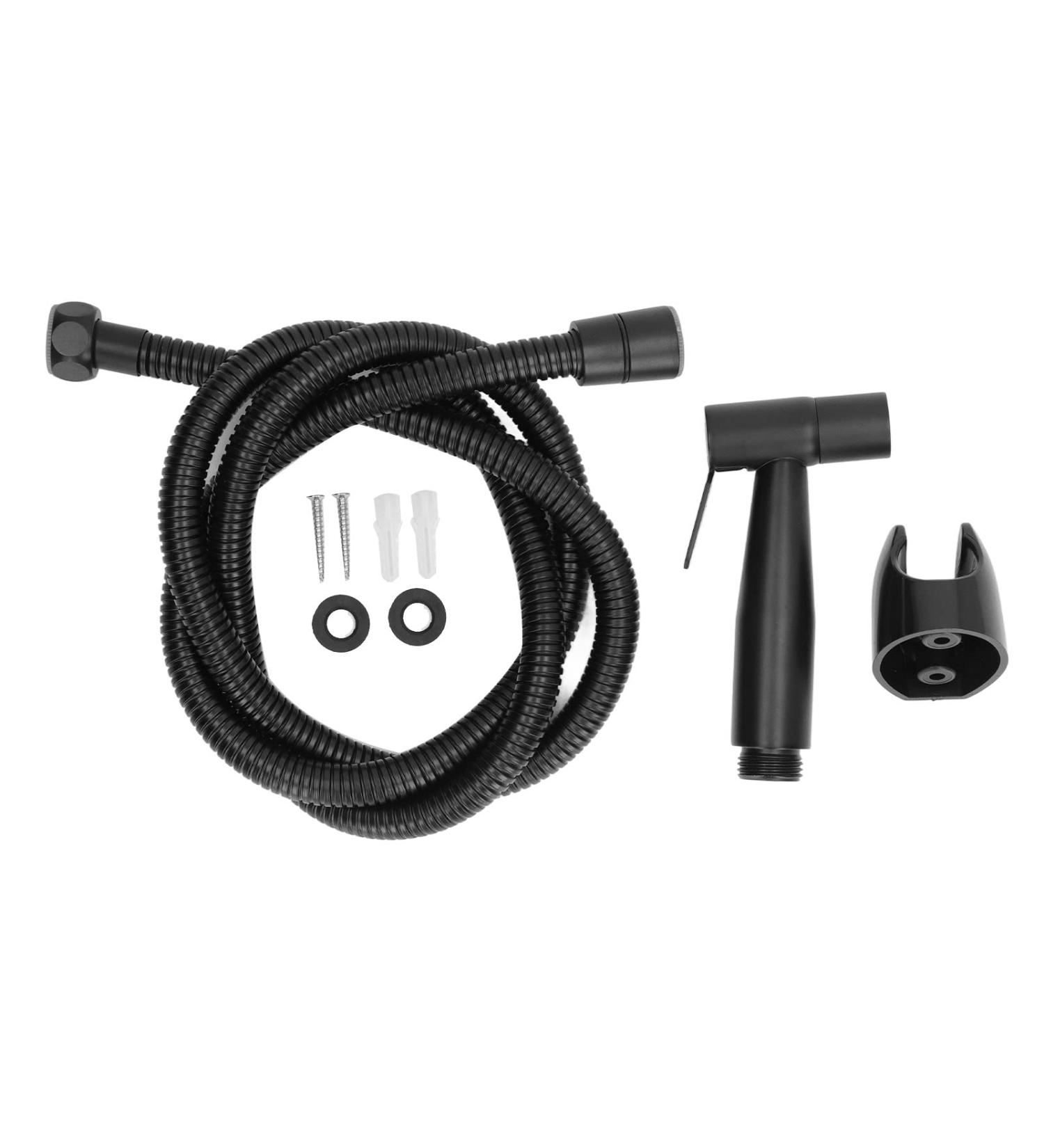 304 Stainless Steel Handheld Toilet Bidet Sprayer Set - Pressurized Bidet Spray for Ultimate Bathroom Hygiene - International Shipping Available - Buy Online on GoSupps.com