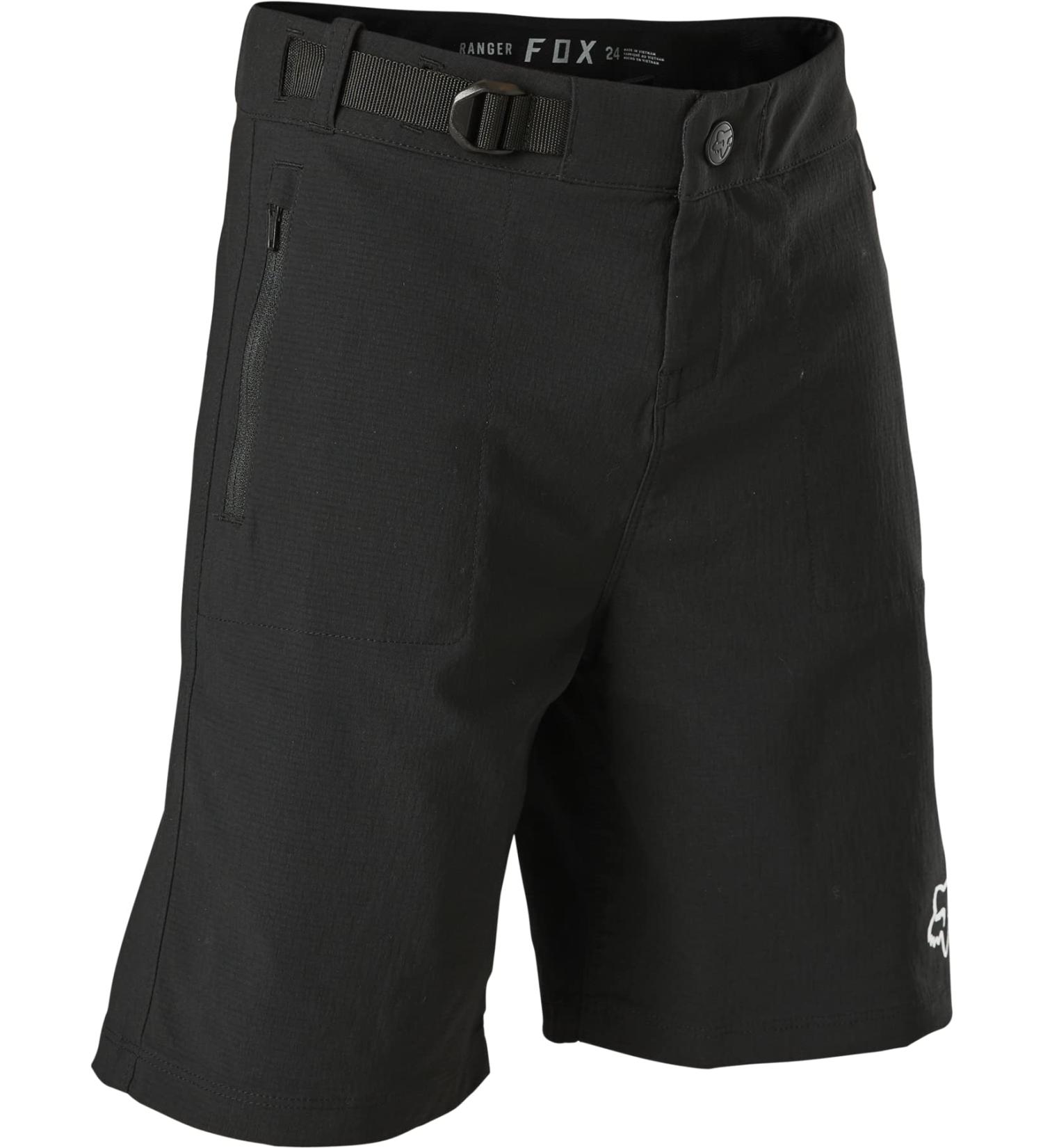 Buy Fox Youth Ranger Short W/Liner Black - Top Quality International Shipping Available - Buy Online on GoSupps.com