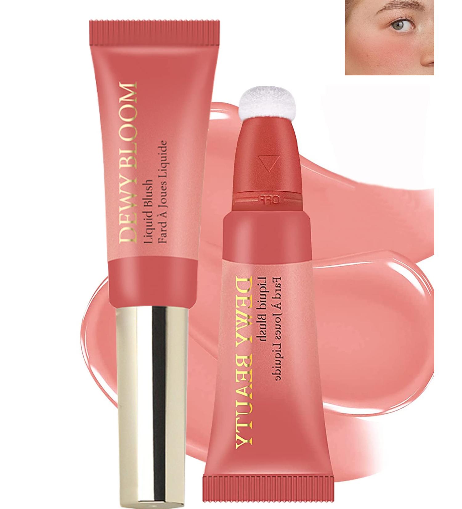 Creme Blush Beauty Wand - Matte Cheek Blusher Stick for Cheeks & Lips - 101 RAVISHING Nude Pink - Long-Wearing, Dewy Finish - Buy Online on GoSupps.com