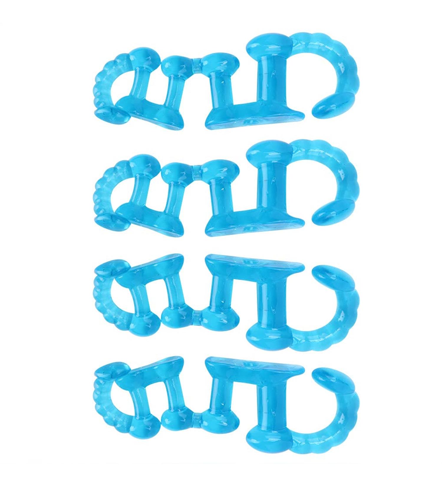 ANGGREK Toe Separators & Straighteners: 2 Pairs for Hammer Toe, Bunion Corrector & Pain Relief - Buy Online on GoSupps.com