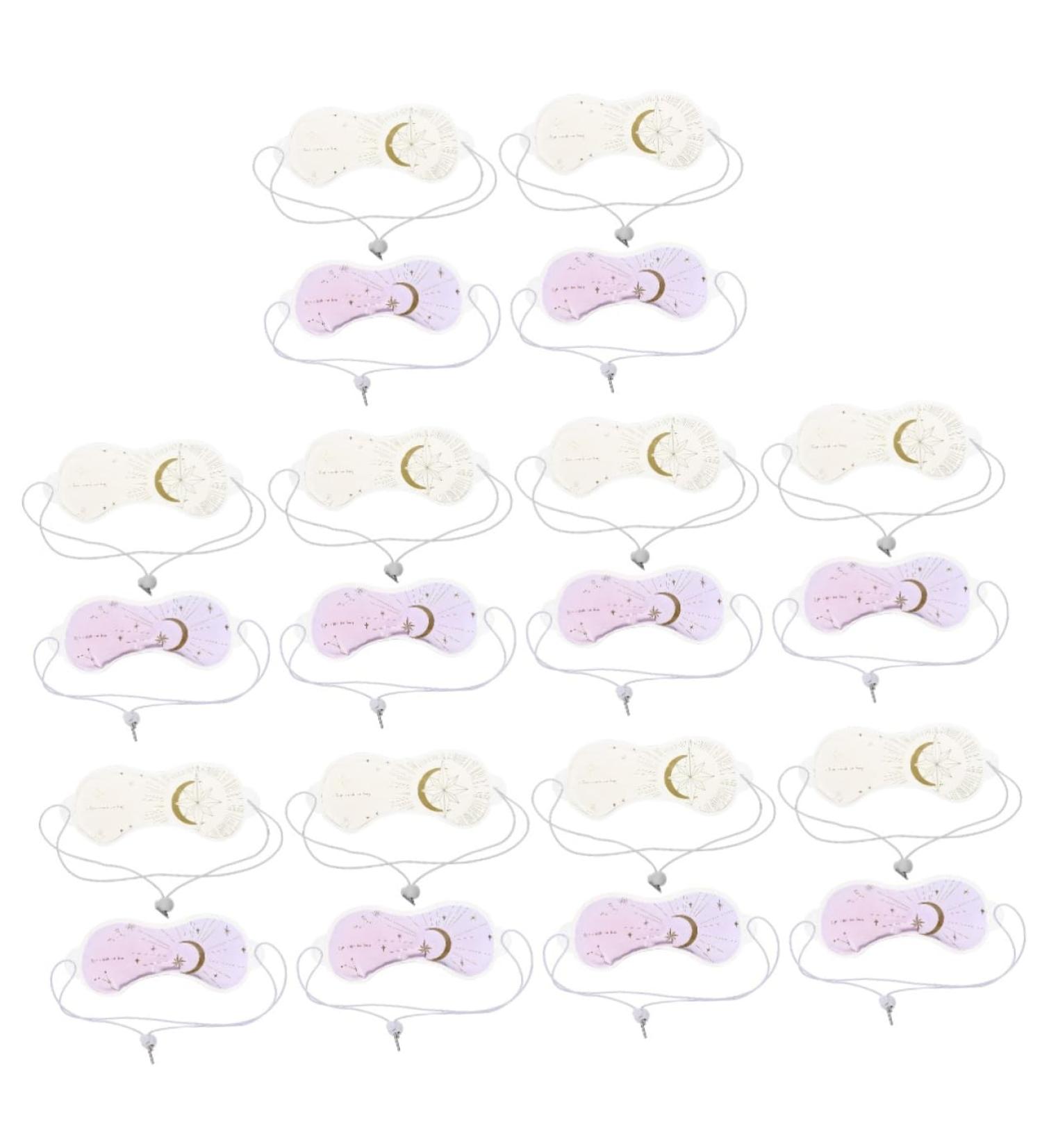 Minkissy 20 Pack Ice Crystal Goggles - Lightweight Animal Sleeping Masks & Cooling Eye Shades for Men | Refreshing Night Eye Masks - Buy Online on GoSupps.com