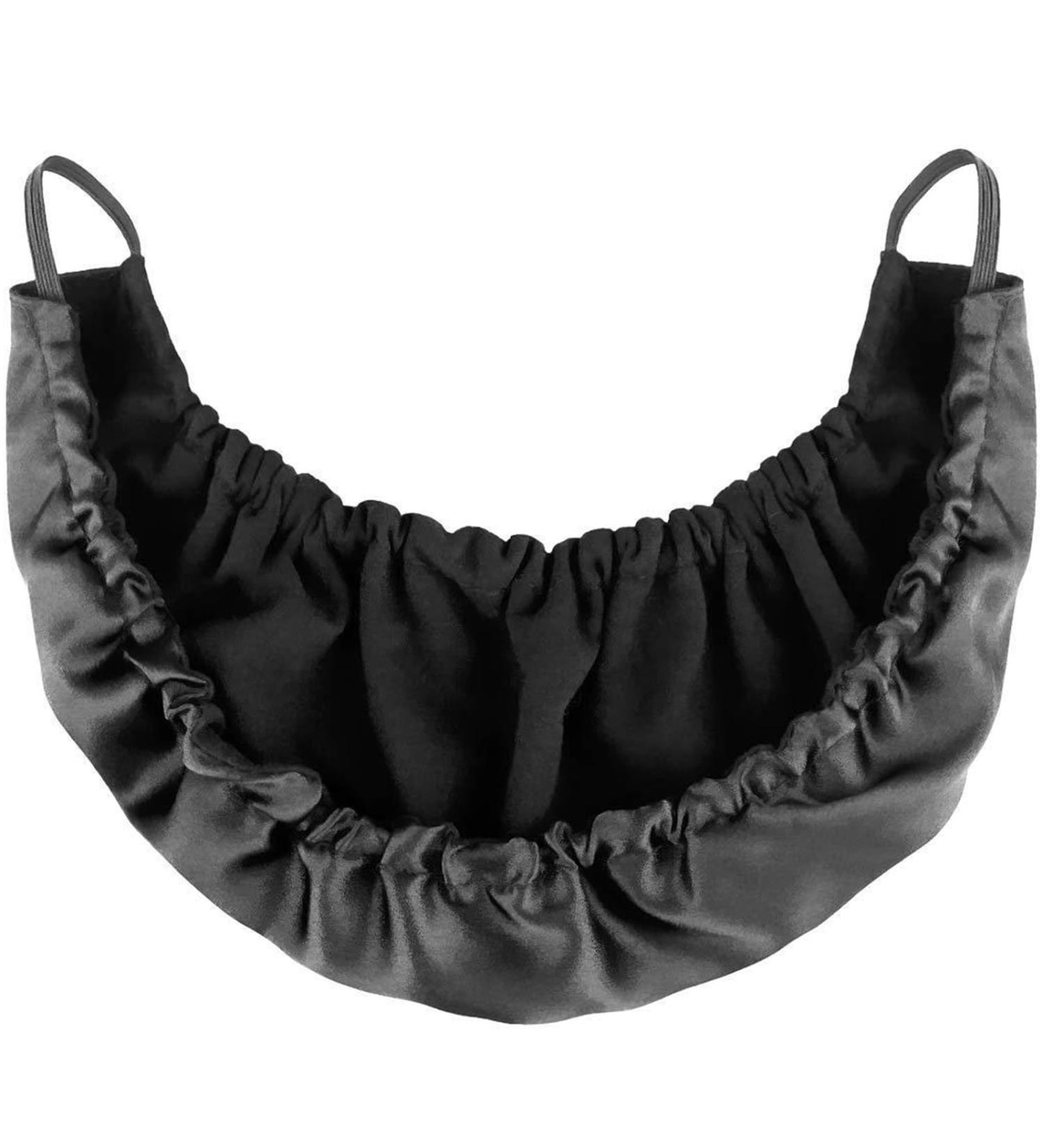 Nayubo Beard Bonnet - Adjustable Beard Bandana for Men - Black Beard Guard Cover - Double Layer Design - Buy Online on GoSupps.com