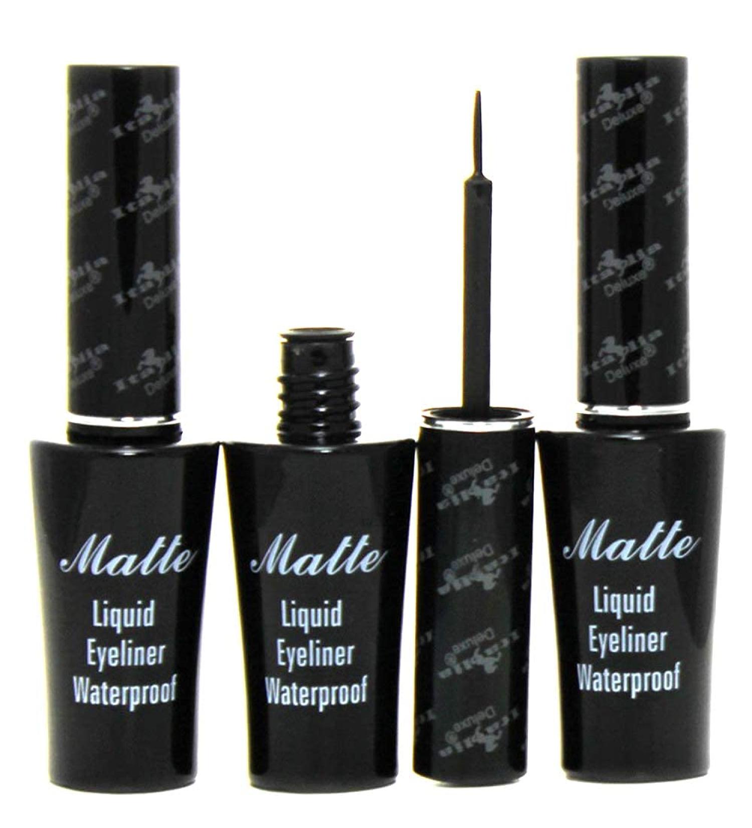 Italia Deluxe Matte Liquid Eyeliner Waterproof (3pcs)-set 2 2 set-3pcs