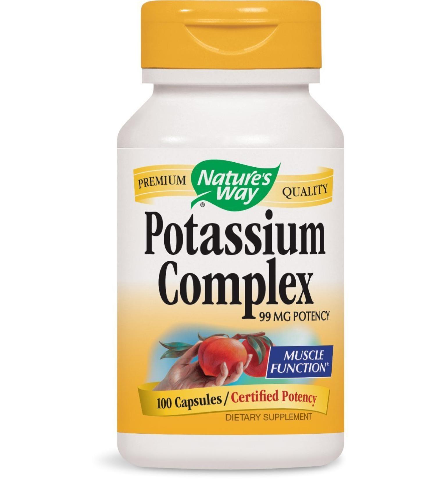 Nature's Way Potassium Complex 100 Caps (Pack of 2)